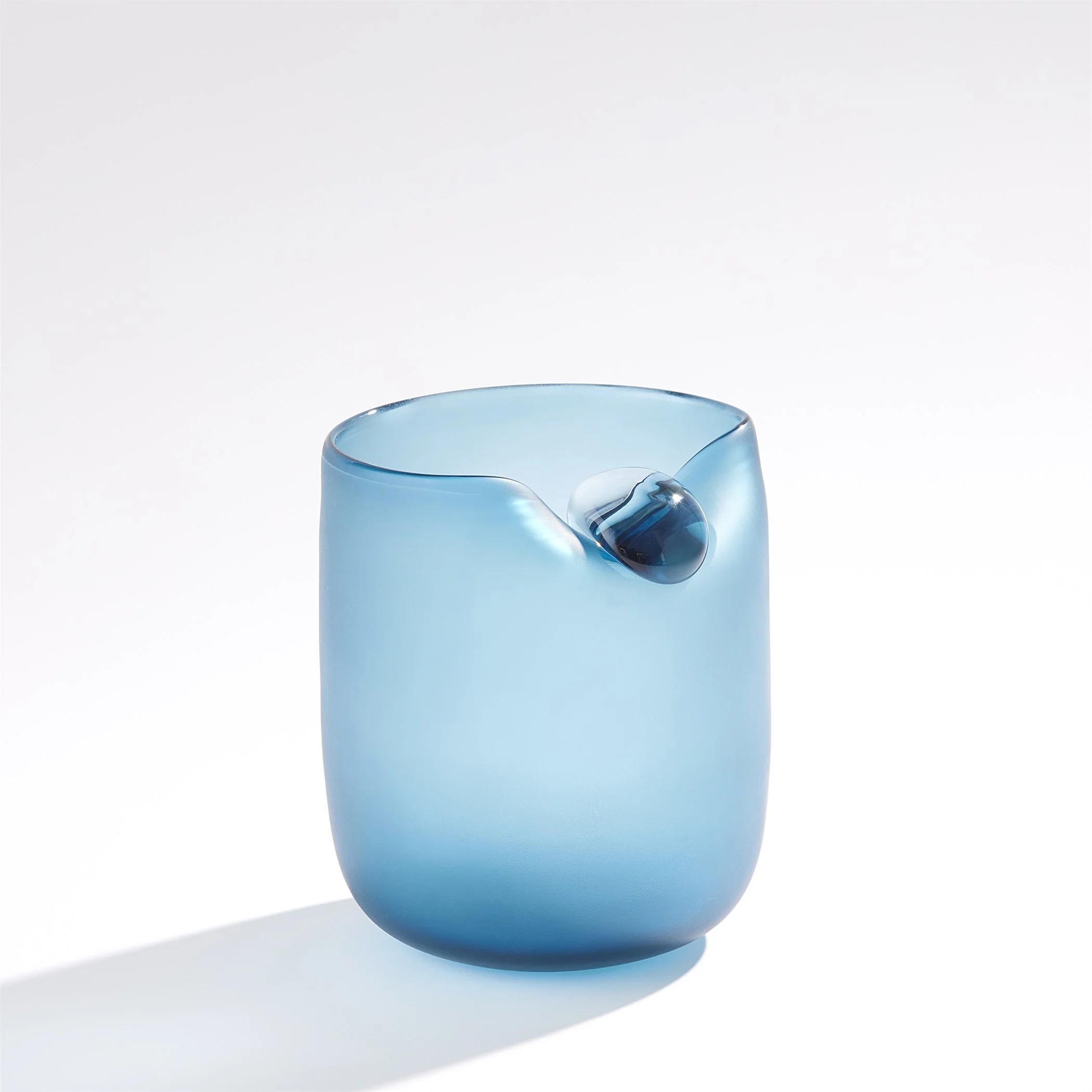 Global Views Poise Vase Blue - Image 2