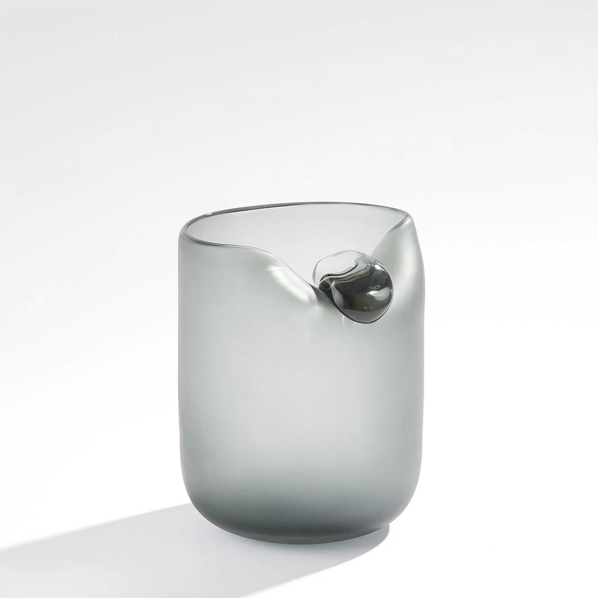 Global Views Poise Vase Grey - Image 2