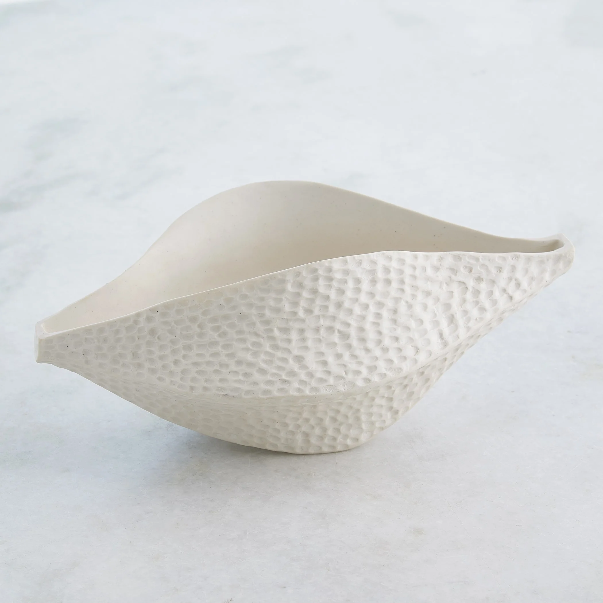 Global Views Porcelain Pod Matte White - Image 10