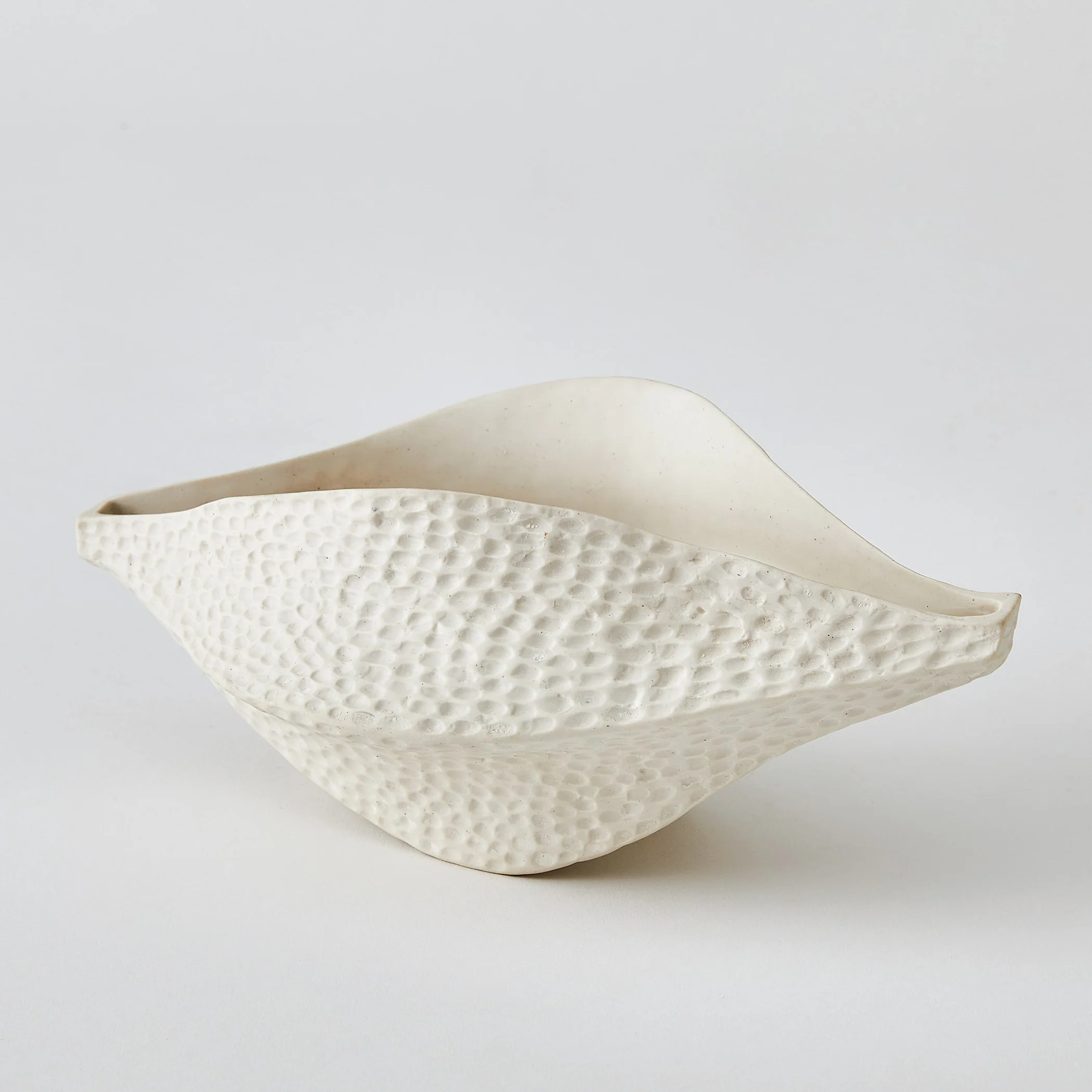 Global Views Porcelain Pod Matte White - Image 8