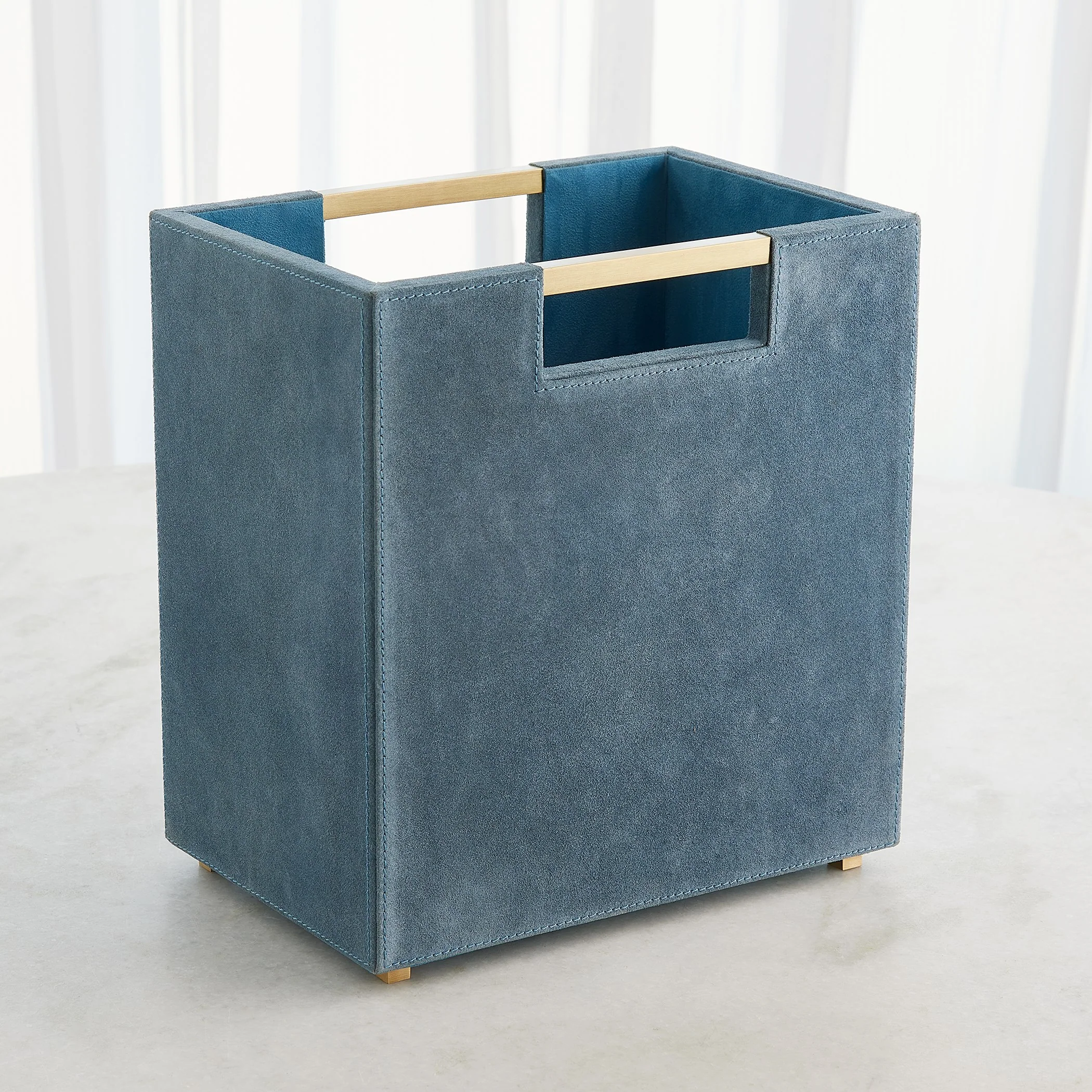 Global Views Posh Wastebasket - Image 3