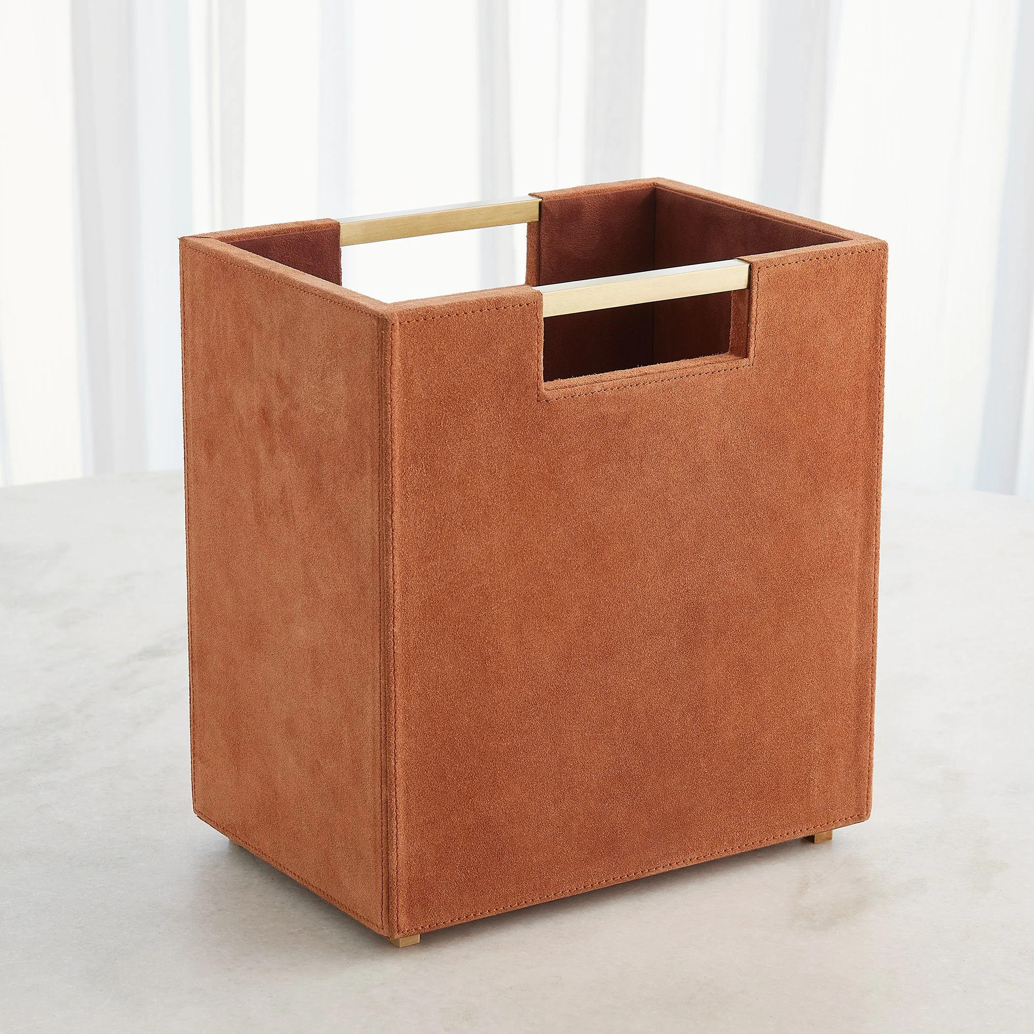 Global Views Posh Wastebasket - Image 7