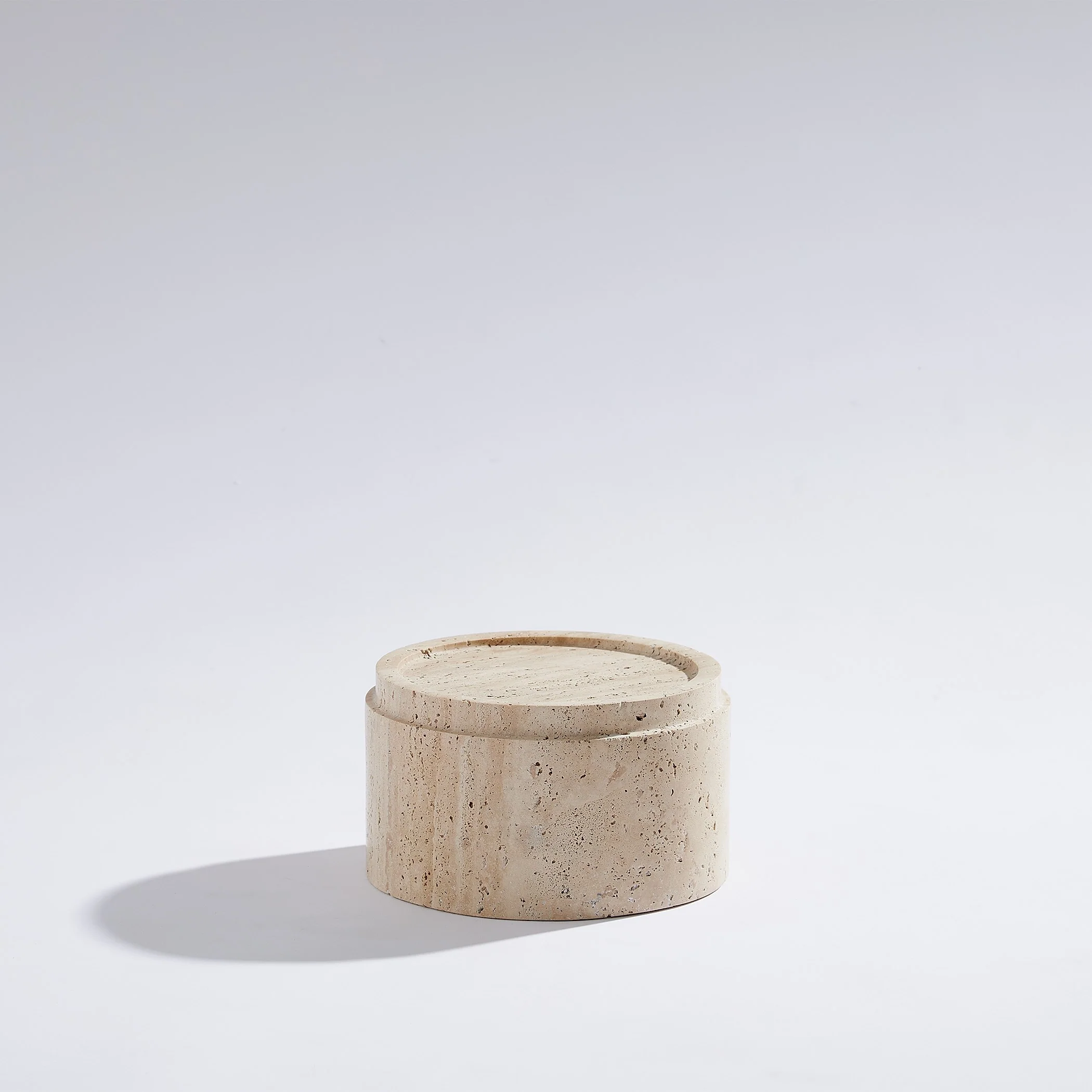 Global Views Priory Hurricane Travertine - Image 4