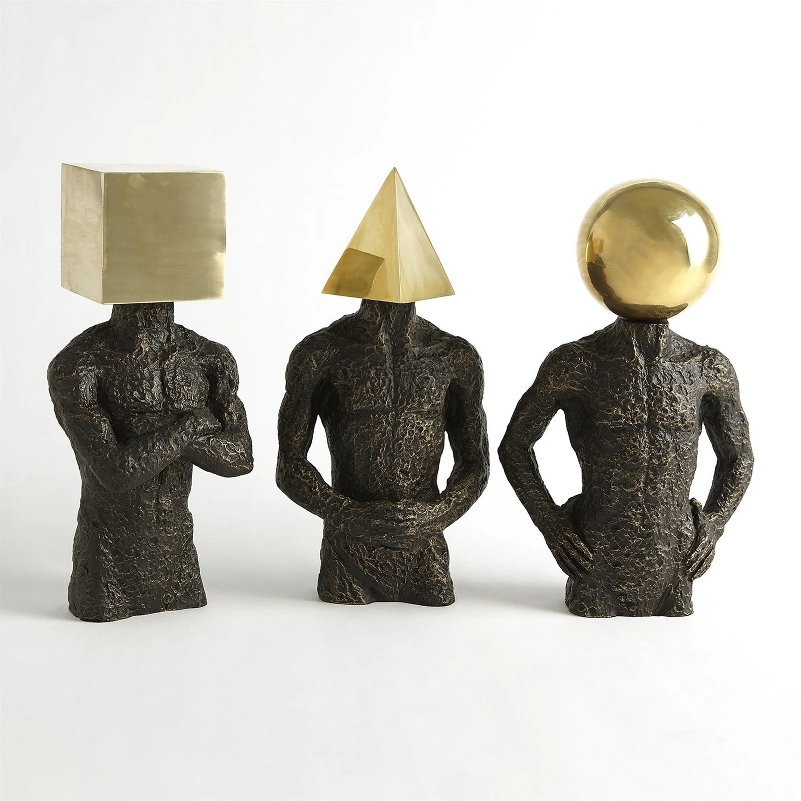 Global Views Pyramid Hero-Bronze - Image 4