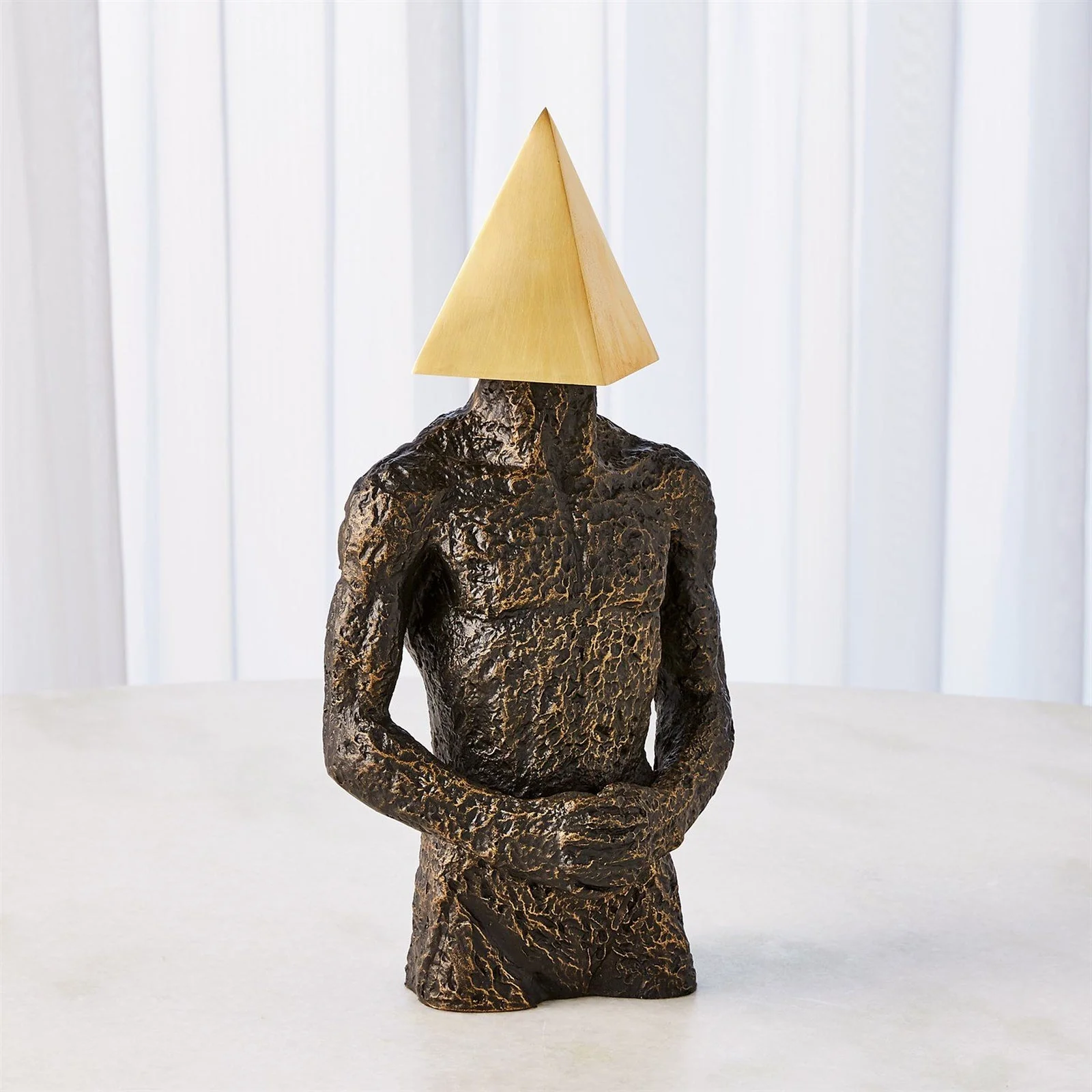 Global Views Pyramid Hero-Bronze - Image 5