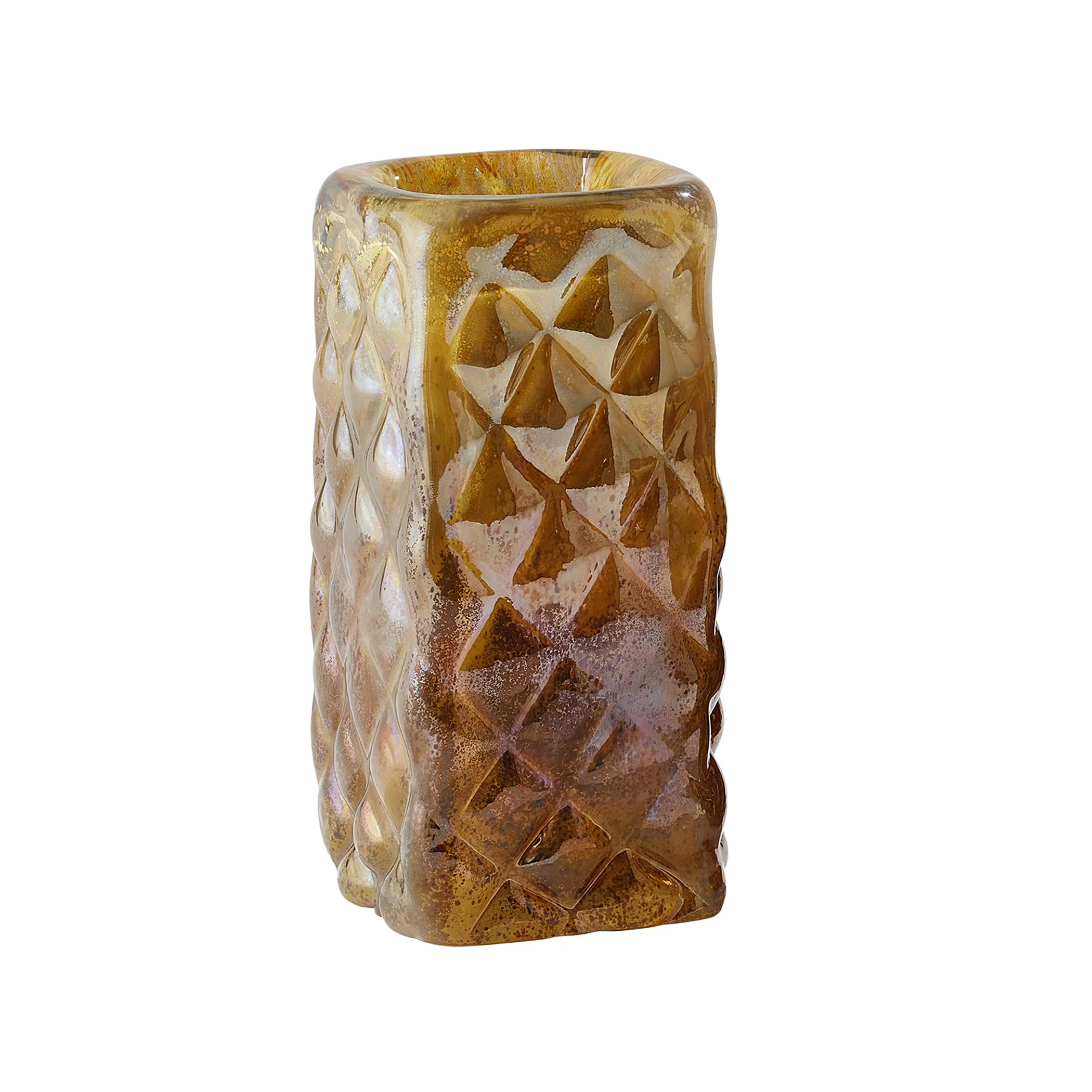 Global Views Quilted Vase-Iris Gelp-Tall - Image 6