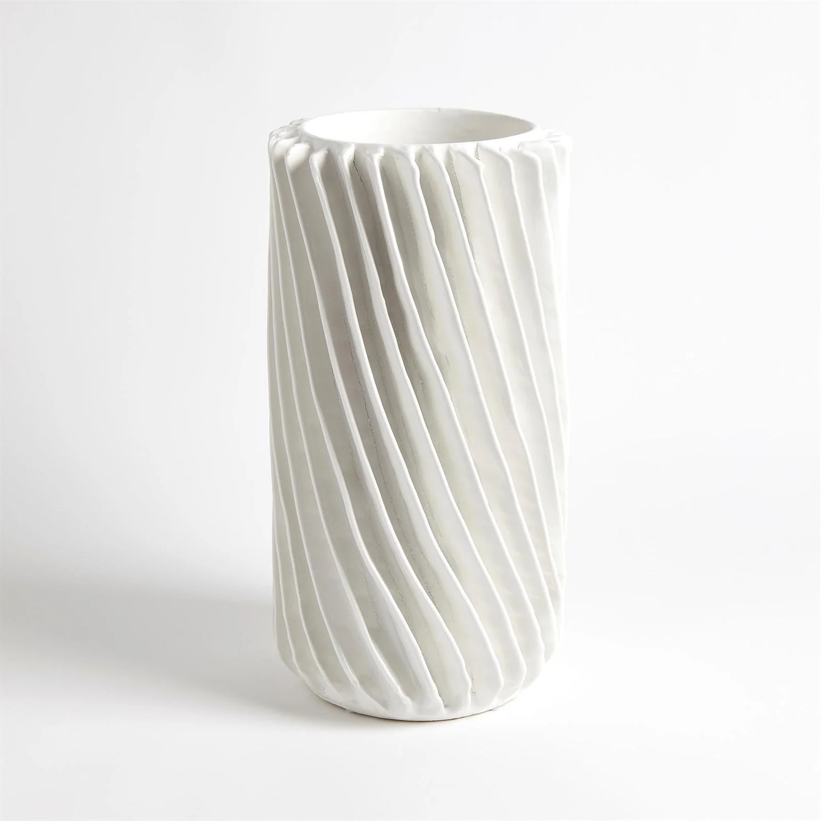 Global Views Radiator Swirl Vase - Image 3