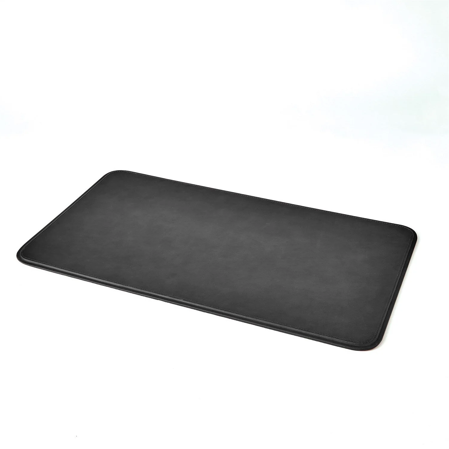 Global Views Radius Edge Leather Desk Accessories - Black - Image 4