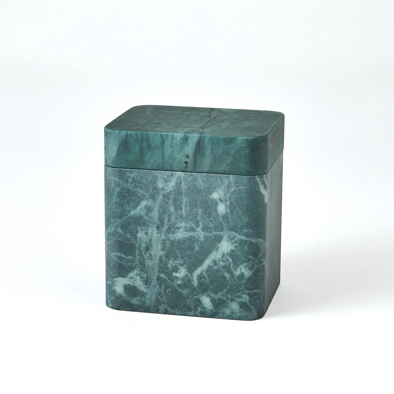 Global Views Raggio Alabaster Box - Black/Green - Image 10
