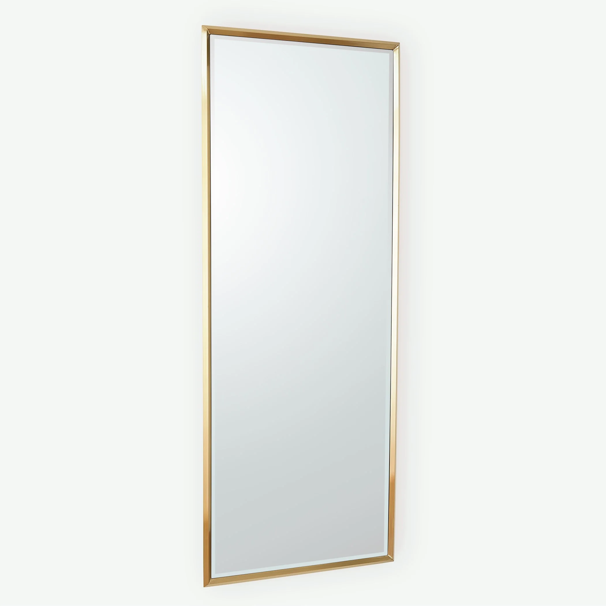 Global Views Reeves Floor Mirror-Brass - Image 2