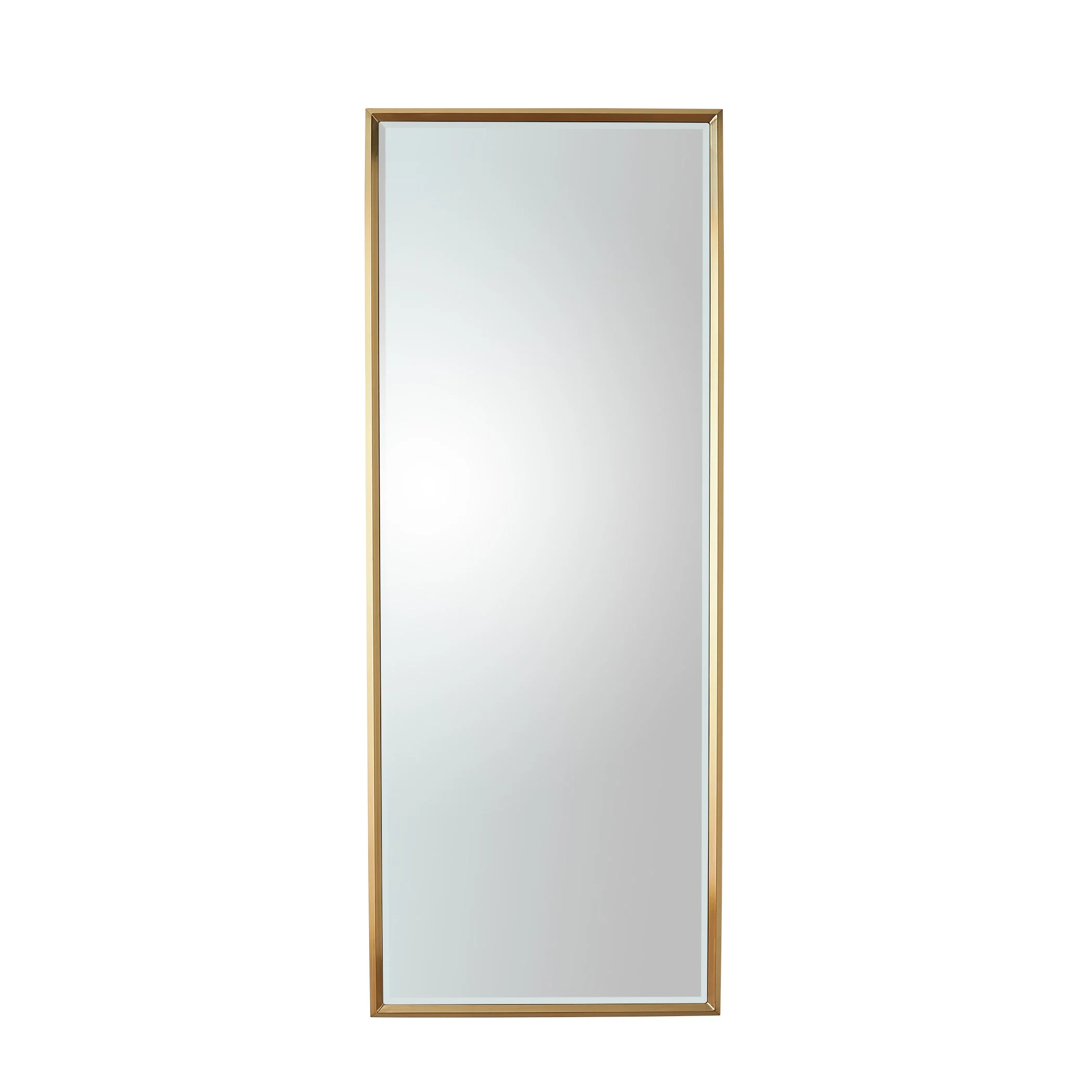 Global Views Reeves Floor Mirror-Brass - Image 3