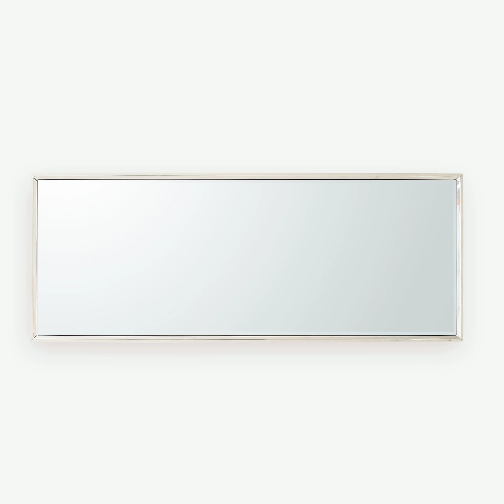 Global Views Reeves Floor Mirror Nickel - Image 3