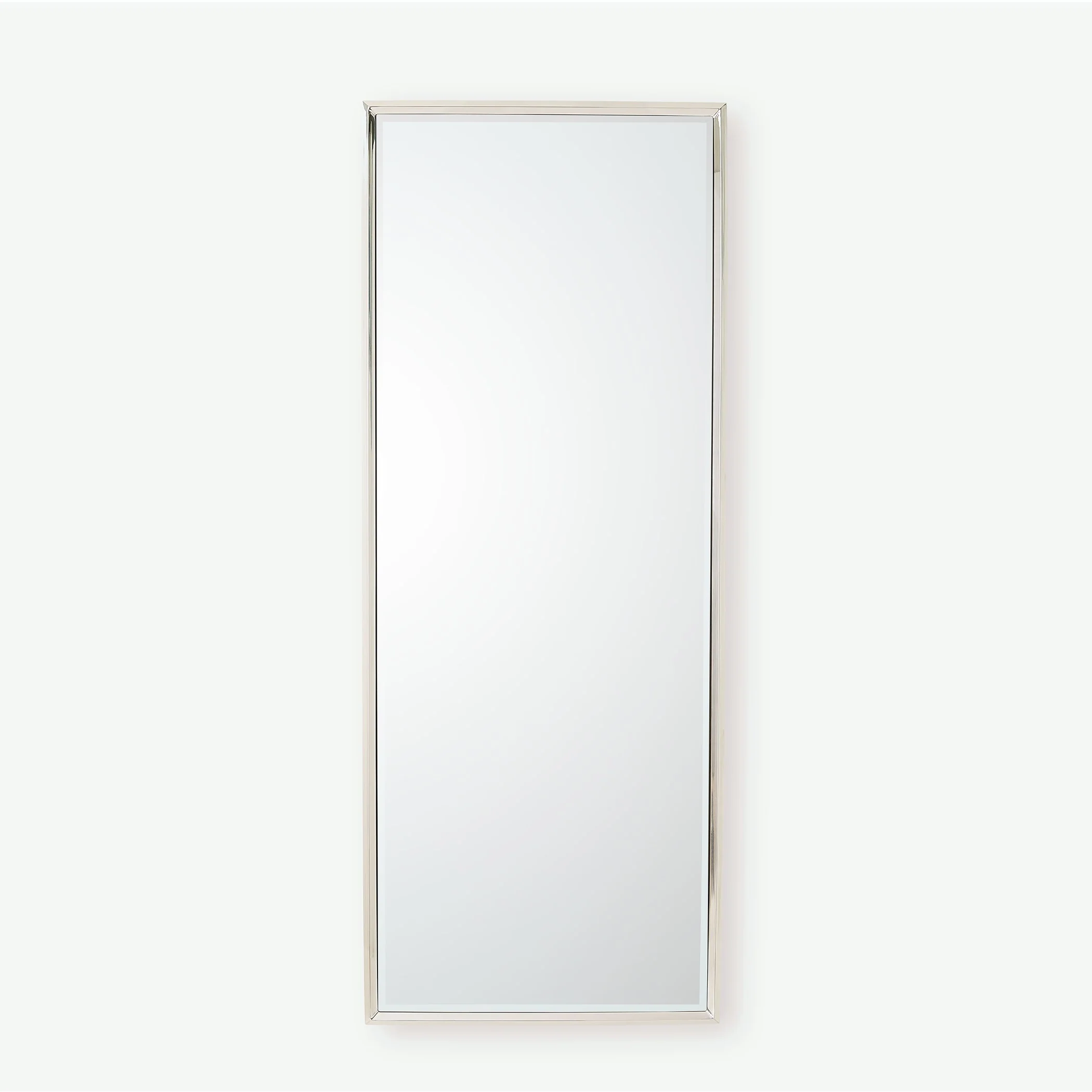 Global Views Reeves Floor Mirror Nickel - Image 7