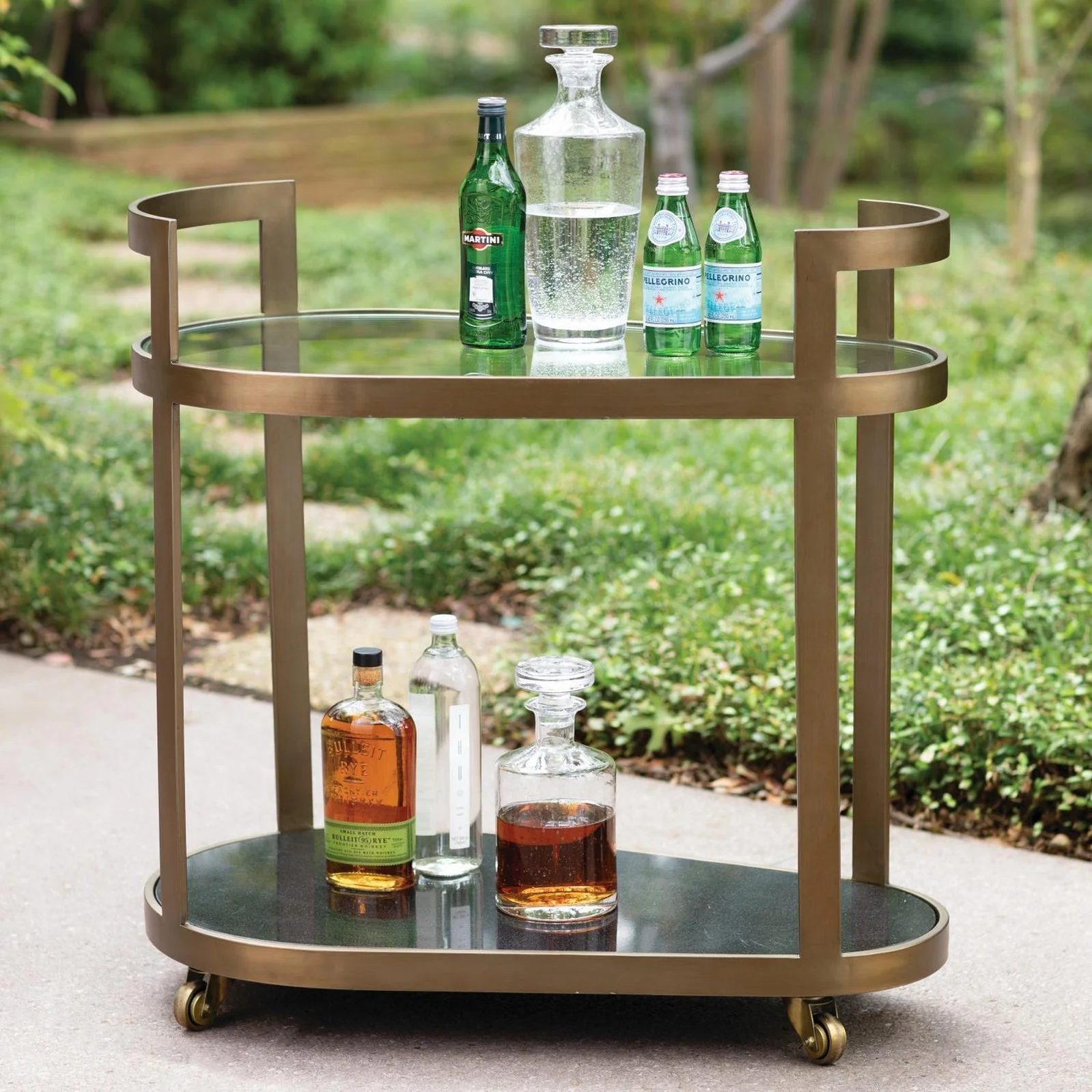 Global Views Regan Bar Cart - Image 2