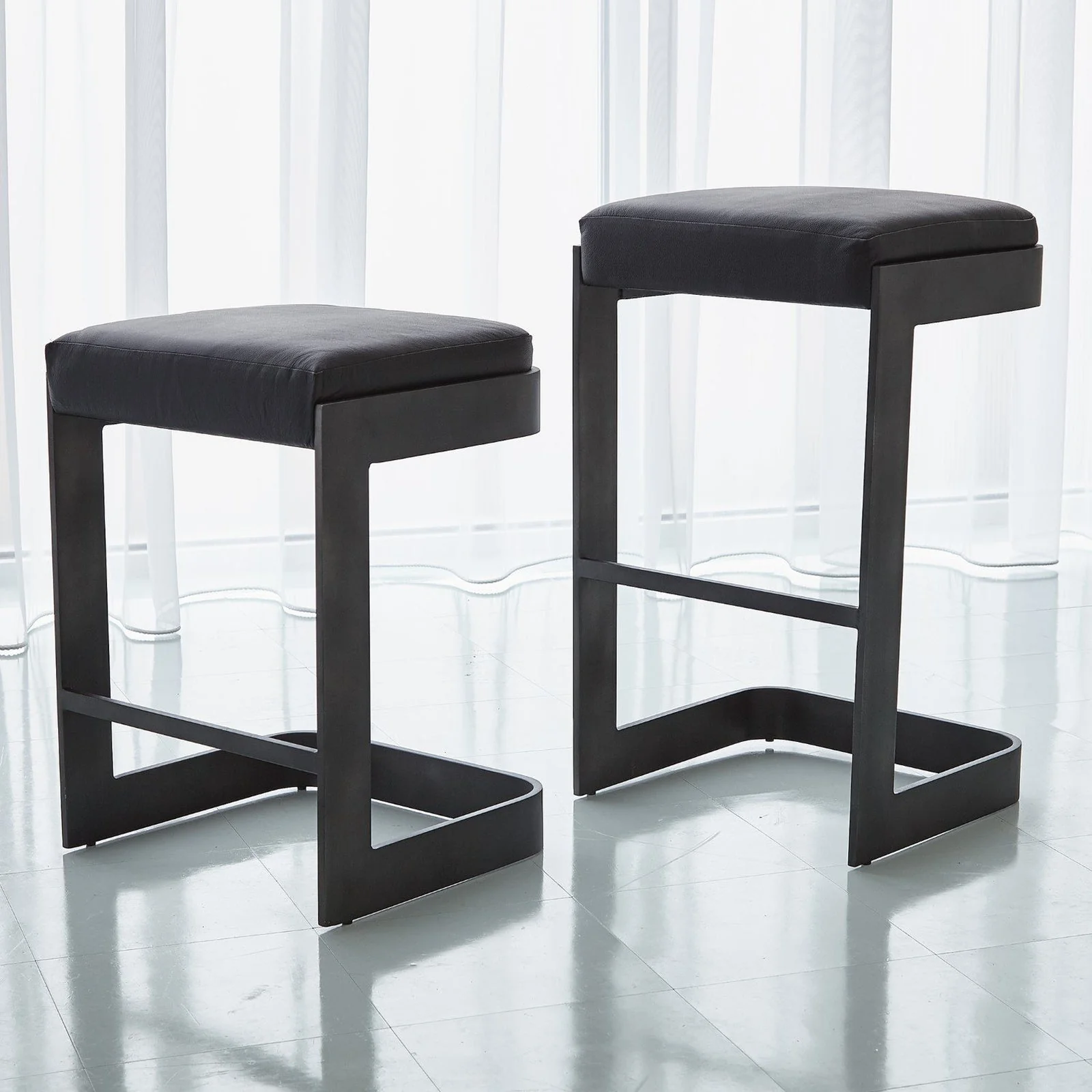 Global Views Regan Bar Stool - Image 9