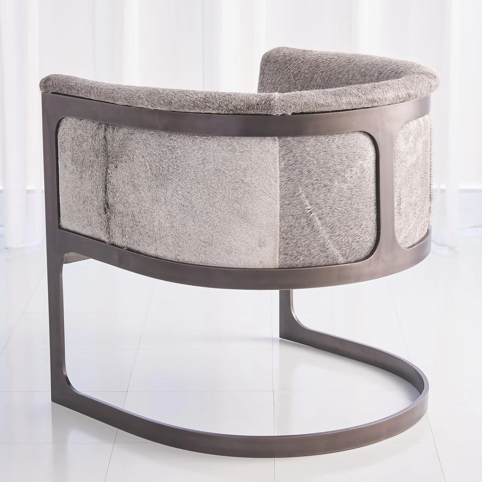 Global Views Regan Barrel Chair - Image 2