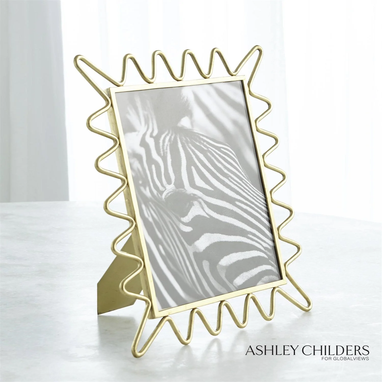 Global Views Ric Rac Picture Frame by Ashley Childers - Image 2