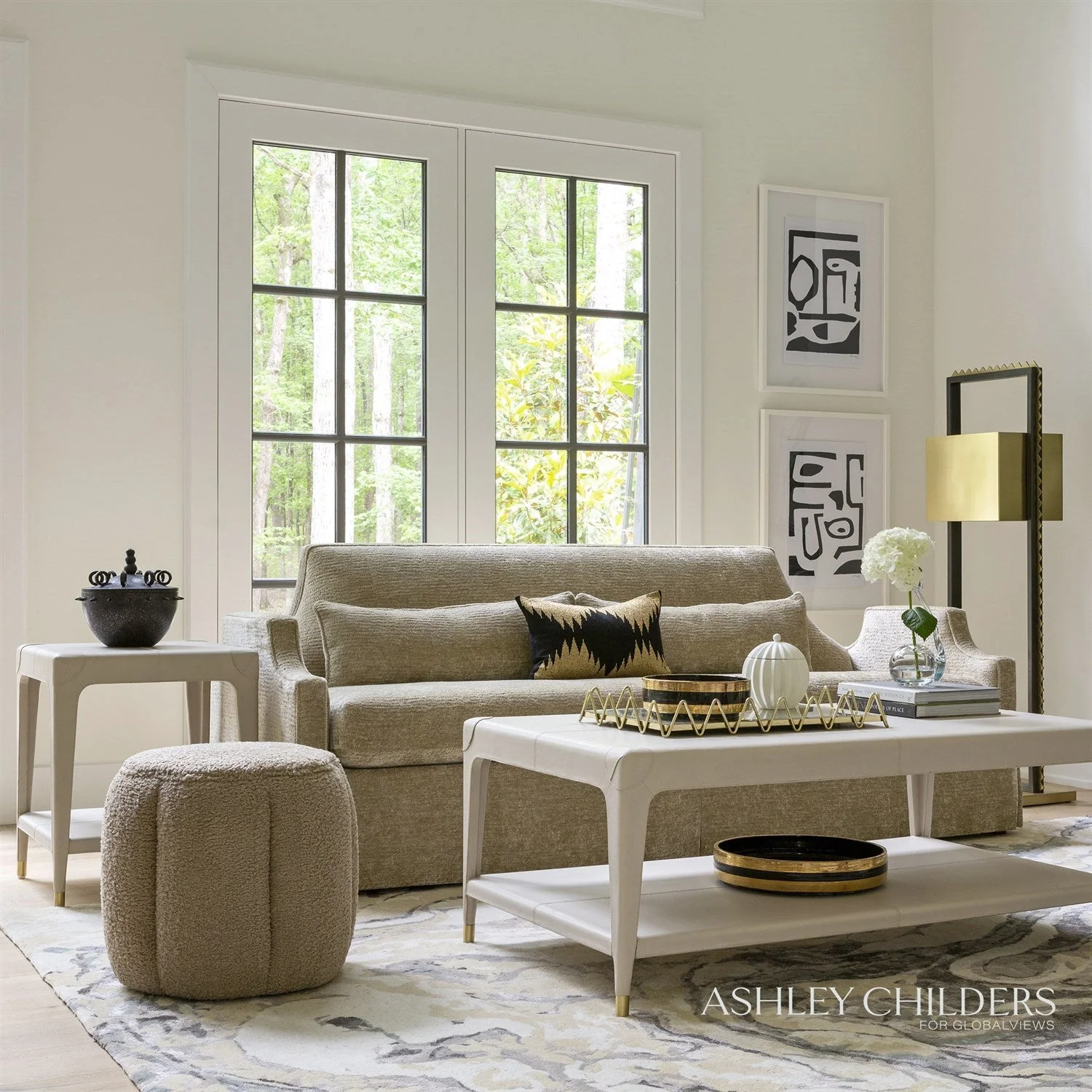 Global Views Ric Rac Tray by Ashley Childers - Image 6