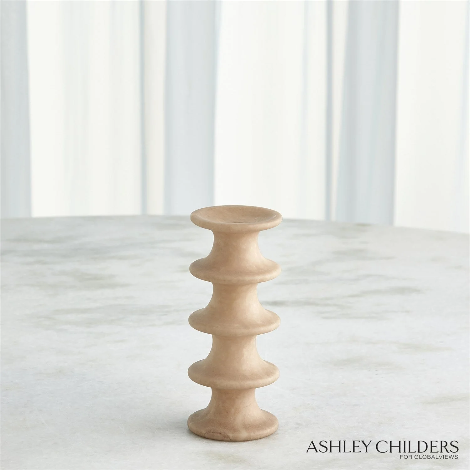 Global Views Ridge Candlestick by Ashley Childers - Image 12