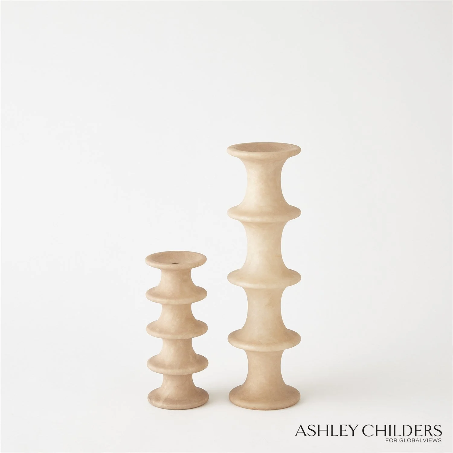 Global Views Ridge Candlestick by Ashley Childers - Image 15