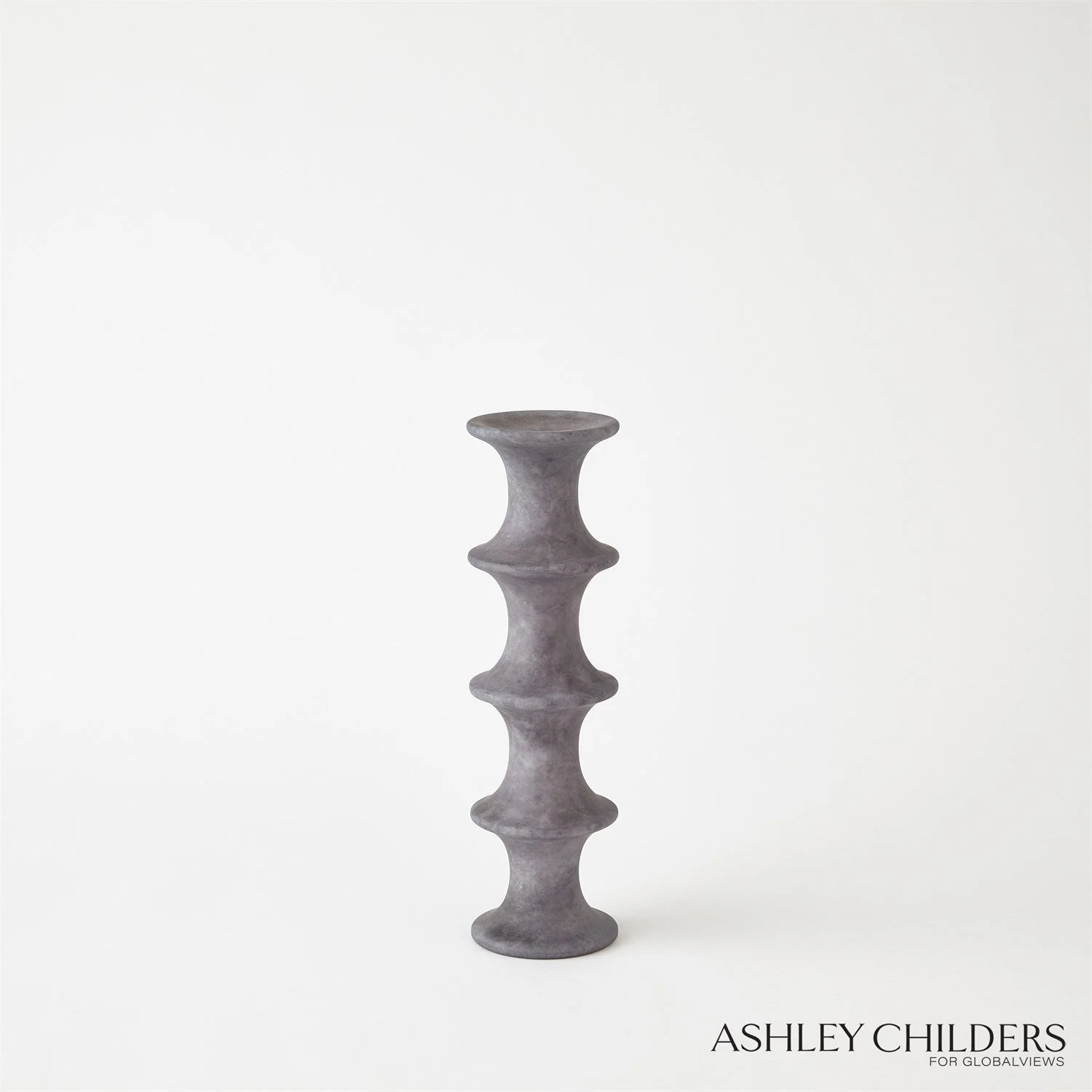 Global Views Ridge Candlestick by Ashley Childers - Image 19