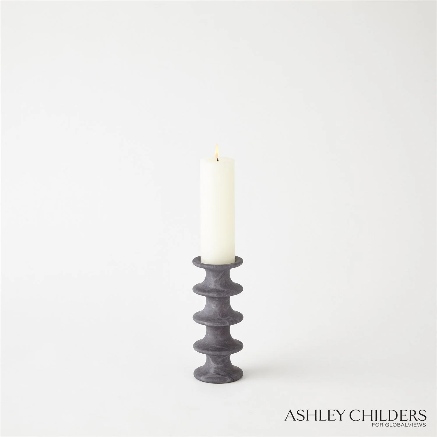 Global Views Ridge Candlestick by Ashley Childers - Image 22