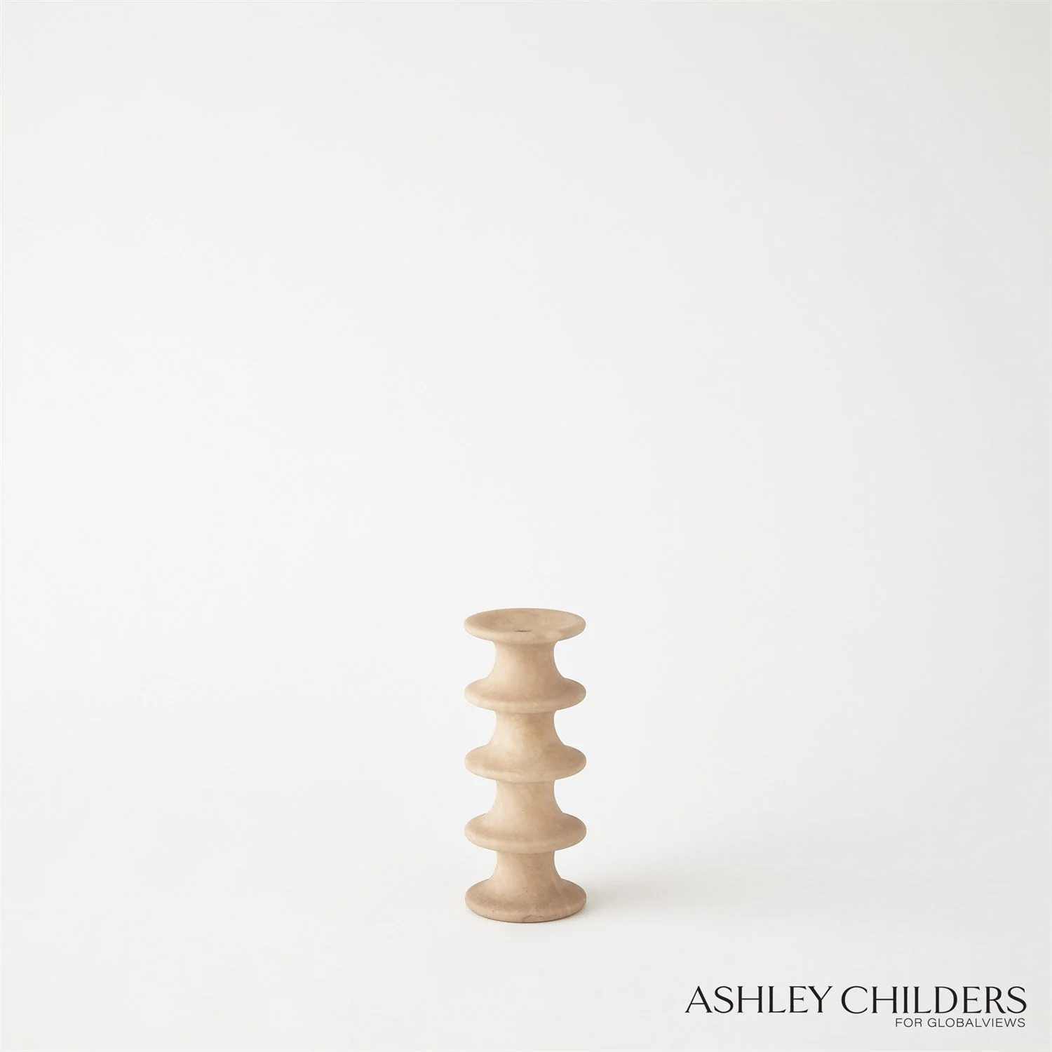 Global Views Ridge Candlestick by Ashley Childers - Image 9
