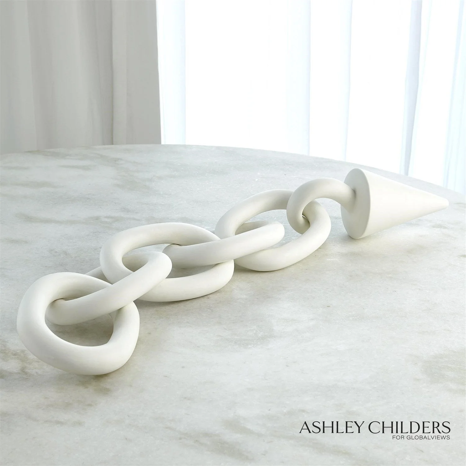 Global Views Rings Object with Cone by Ashley Childers - Image 7