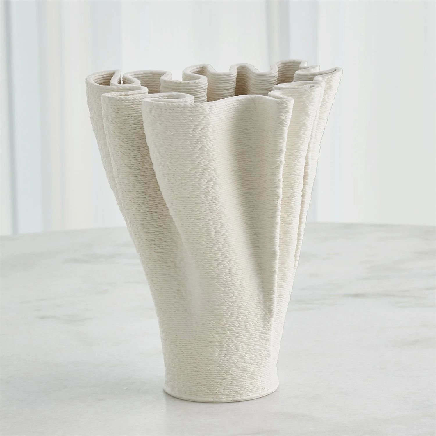 Global Views Ripple Printed Bowls & Vase - Image 11