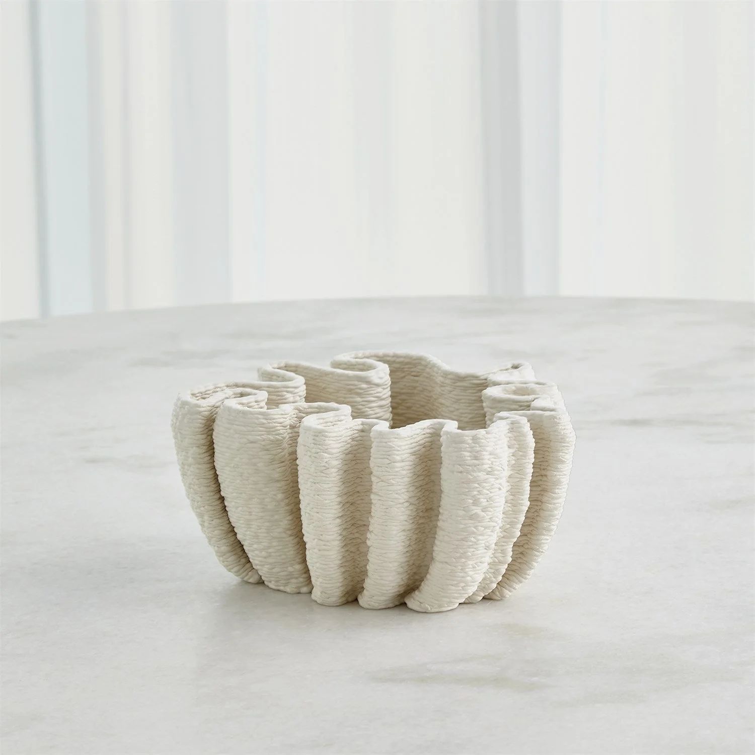 Global Views Ripple Printed Bowls & Vase - Image 3