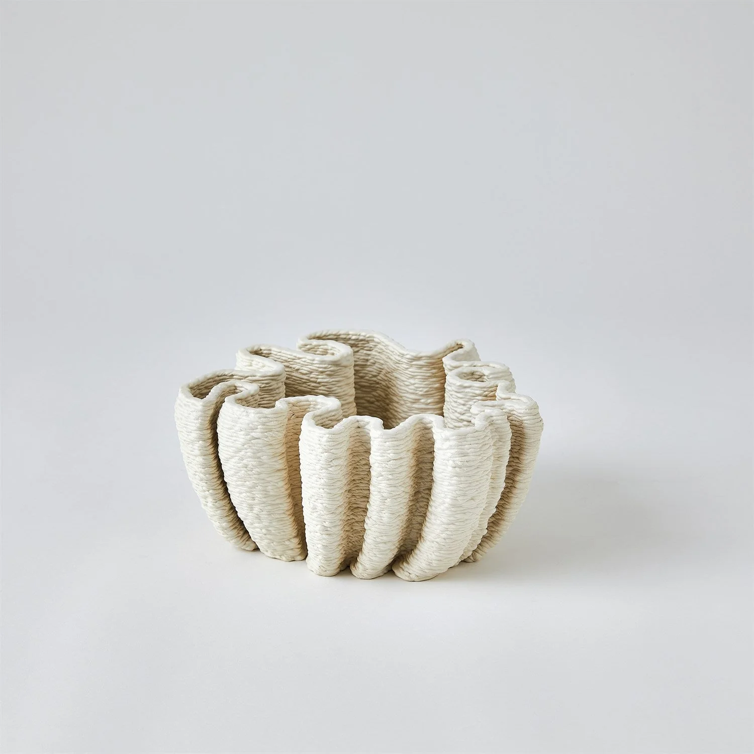 Global Views Ripple Printed Bowls & Vase - Image 5