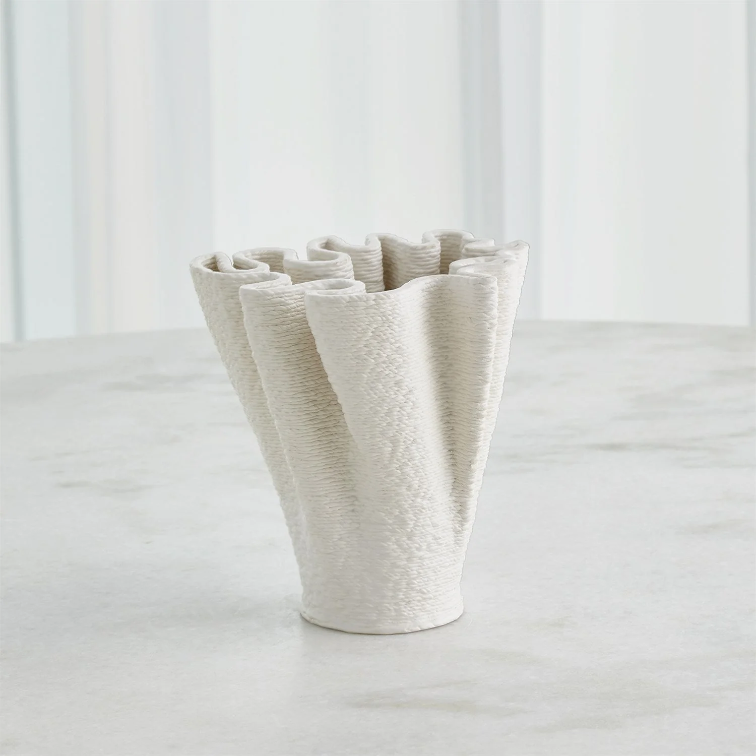 Global Views Ripple Printed Bowls & Vase - Image 7