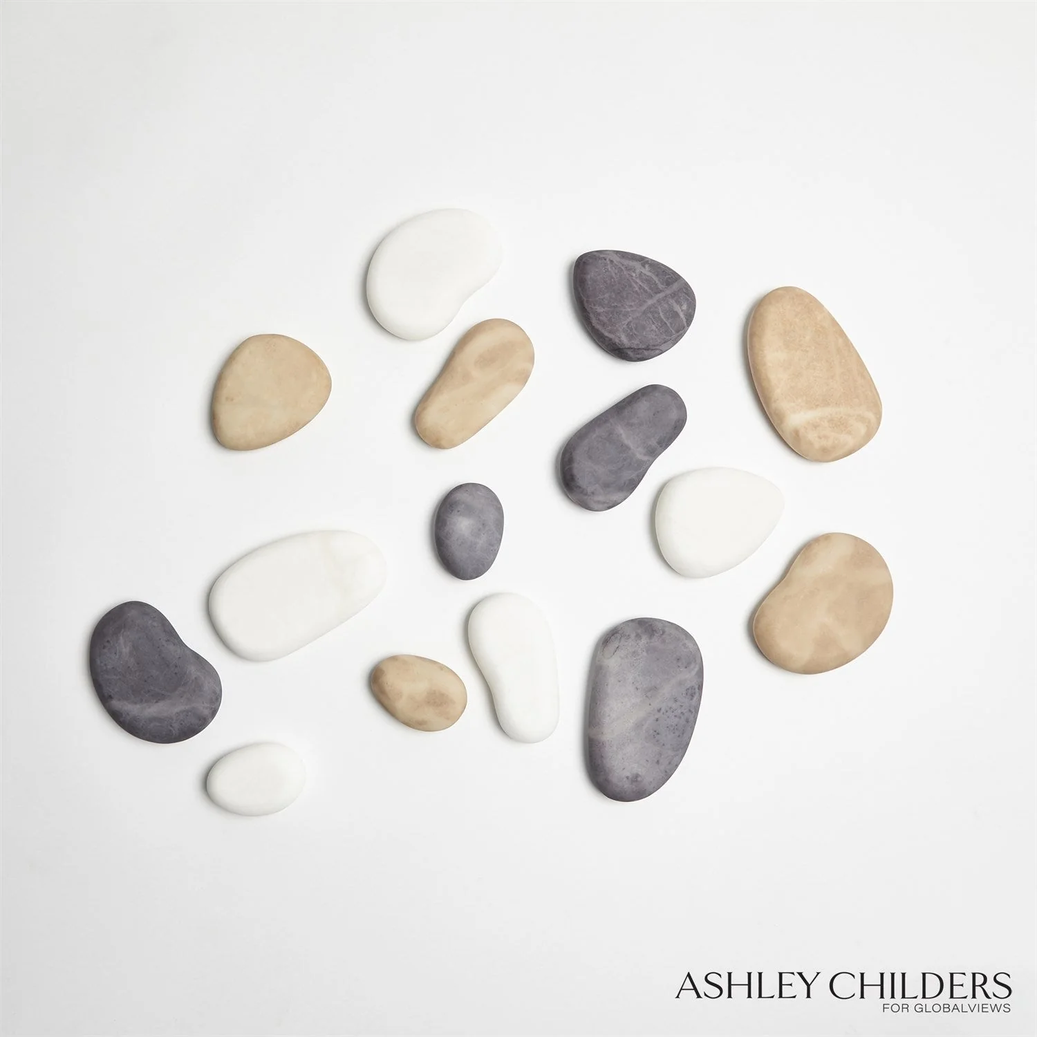 Global Views River Rocks - Set of 5 by Ashley Childers - Image 8