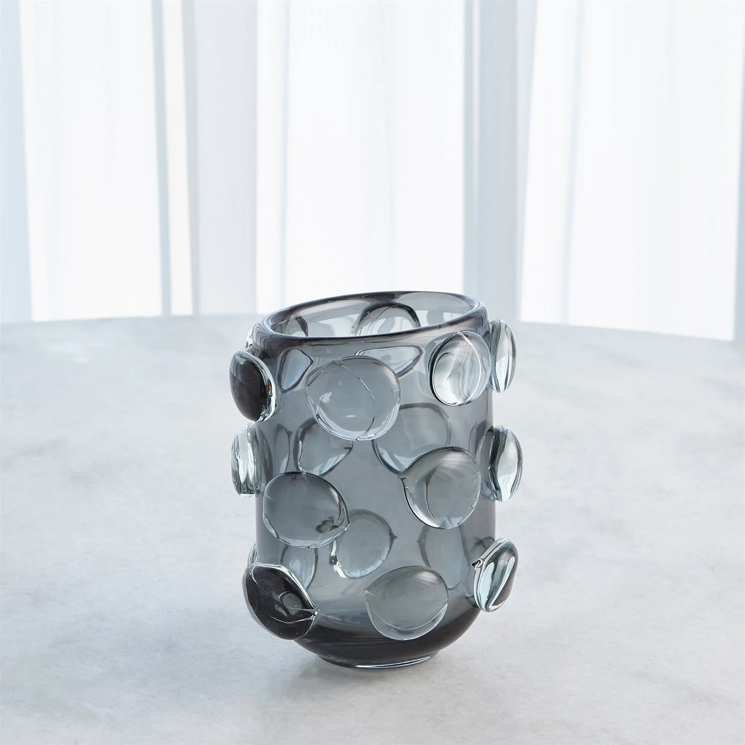 Global Views Rondelle Vase - Grey - Image 10