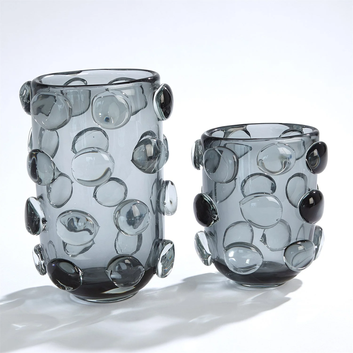 Global Views Rondelle Vase - Grey - Image 2