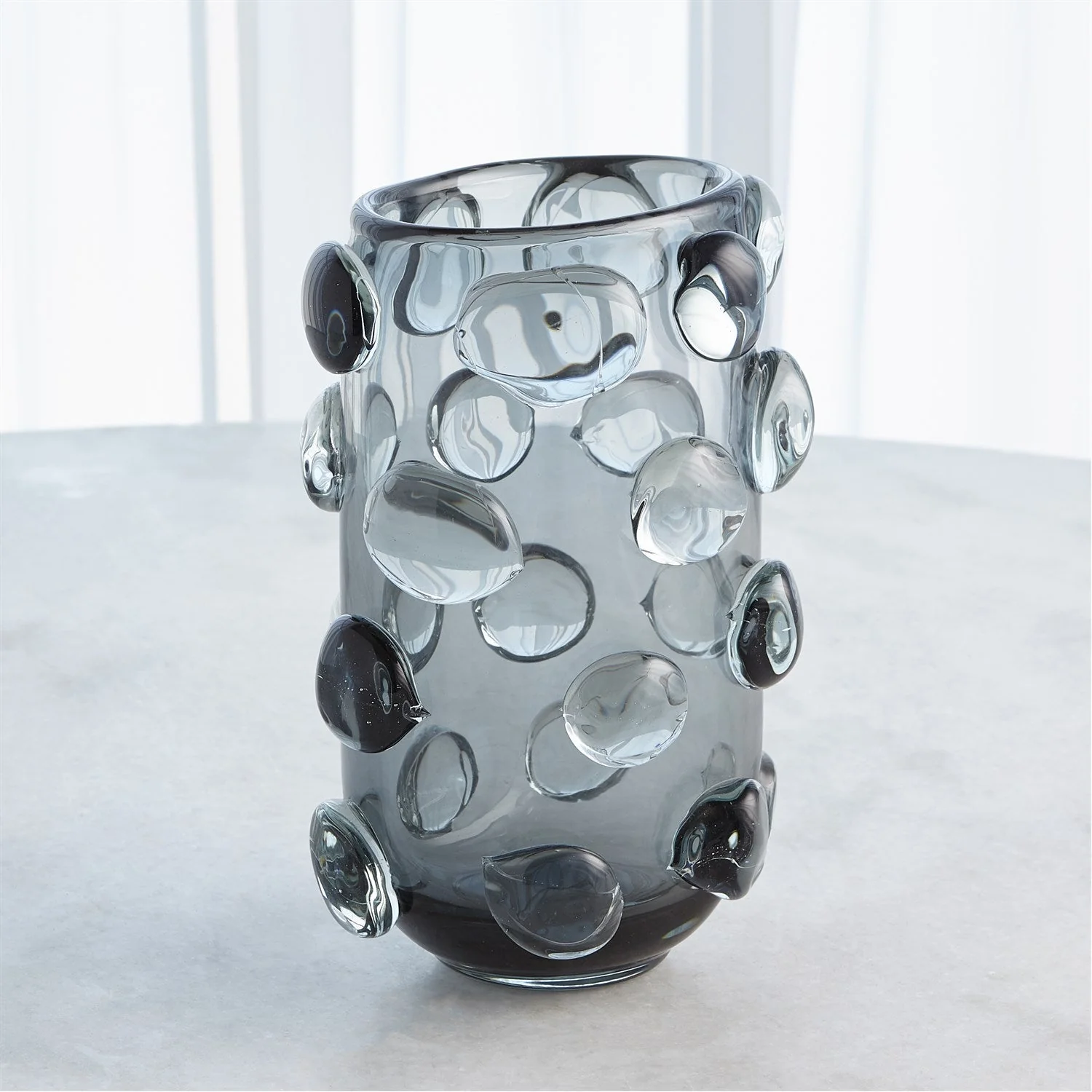 Global Views Rondelle Vase - Grey - Image 5