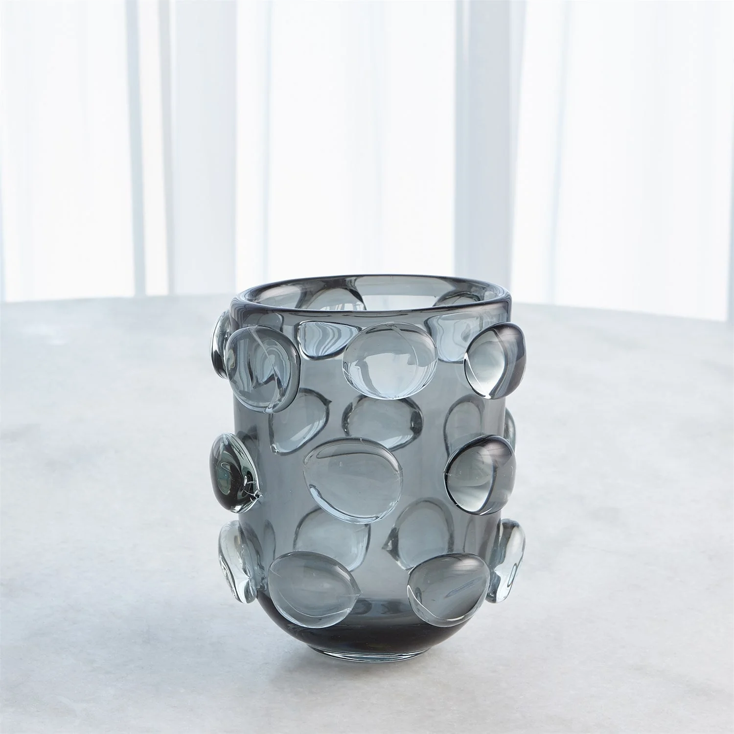 Global Views Rondelle Vase - Grey - Image 9