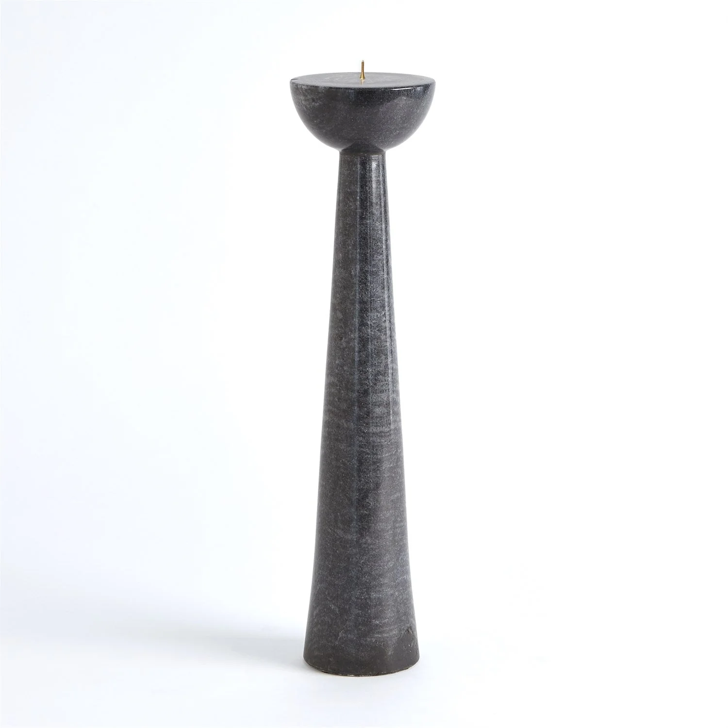 Global Views Round Top Candle Stand - Black - Image 7