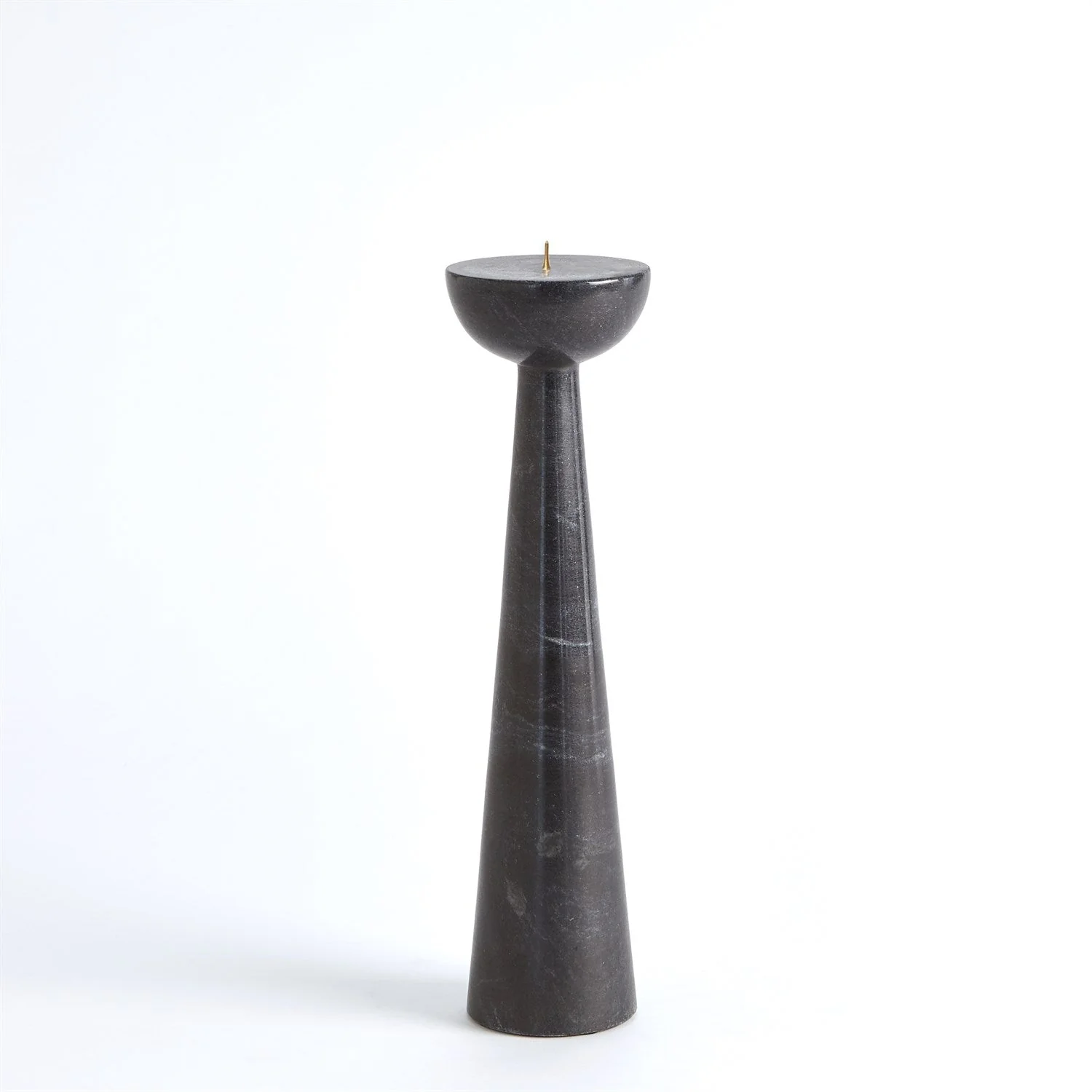 Global Views Round Top Candle Stand - Black - Image 9