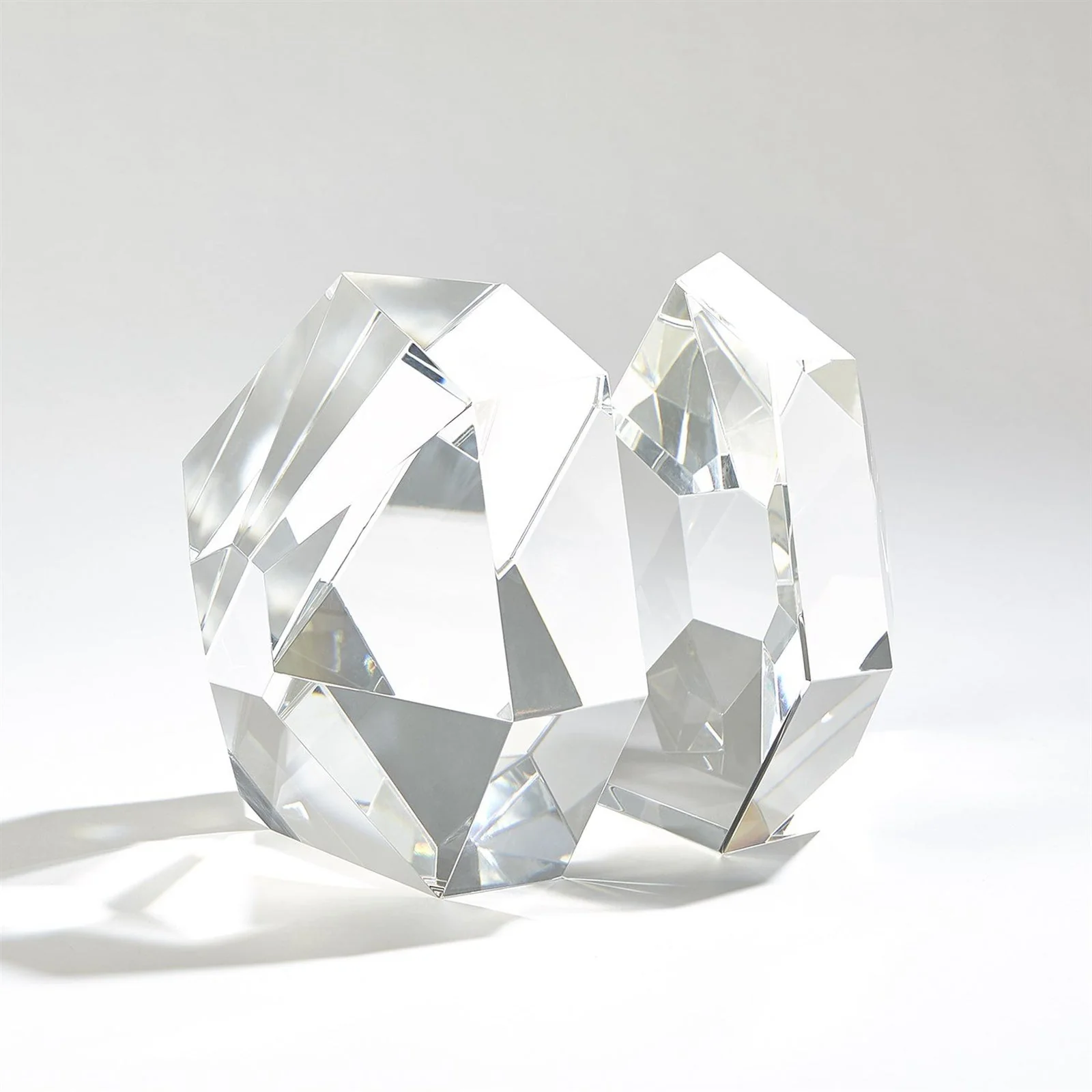 Global Views S/2 Crystal Bookends - Image 2