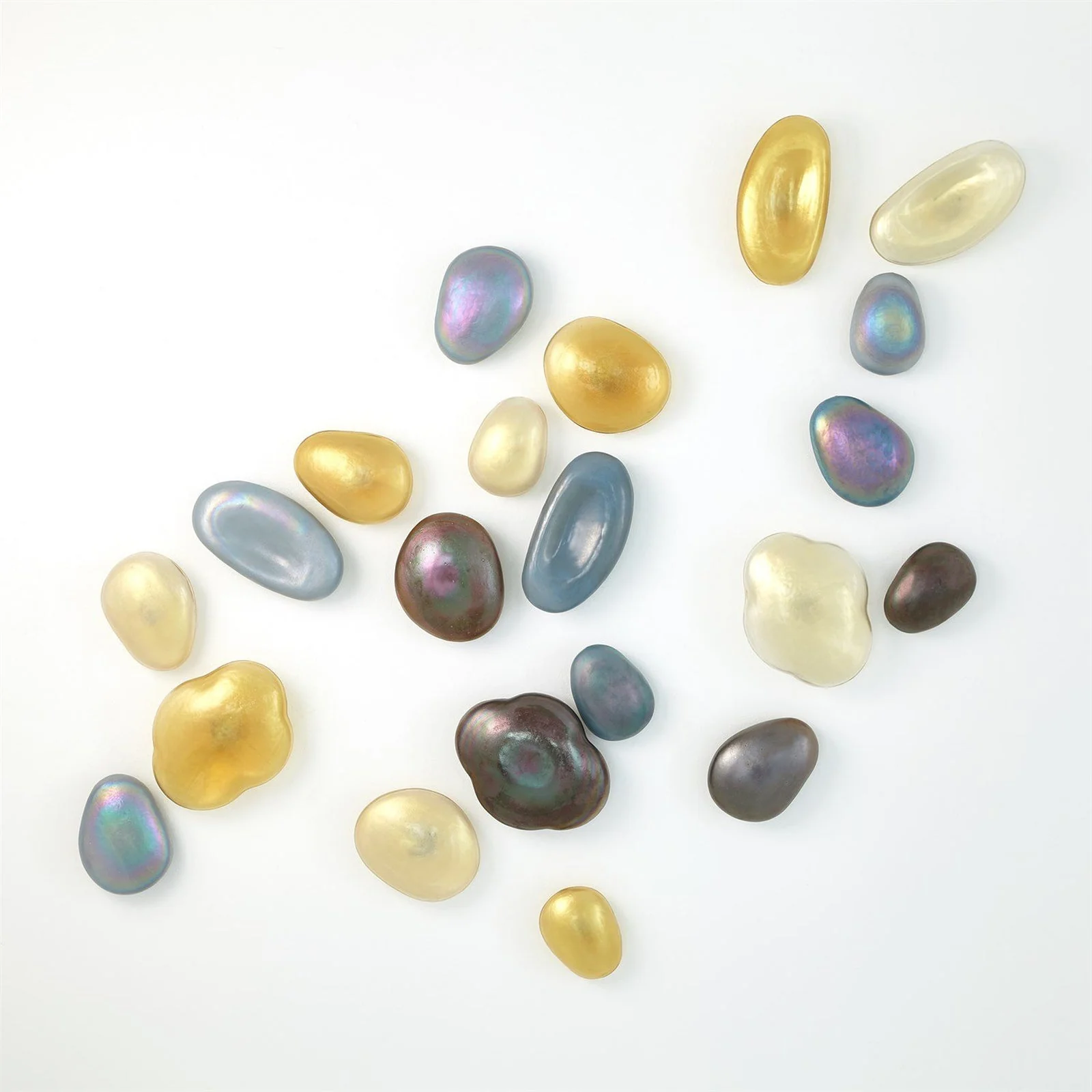Global Views S/5 Glass Wall Gems - Image 2