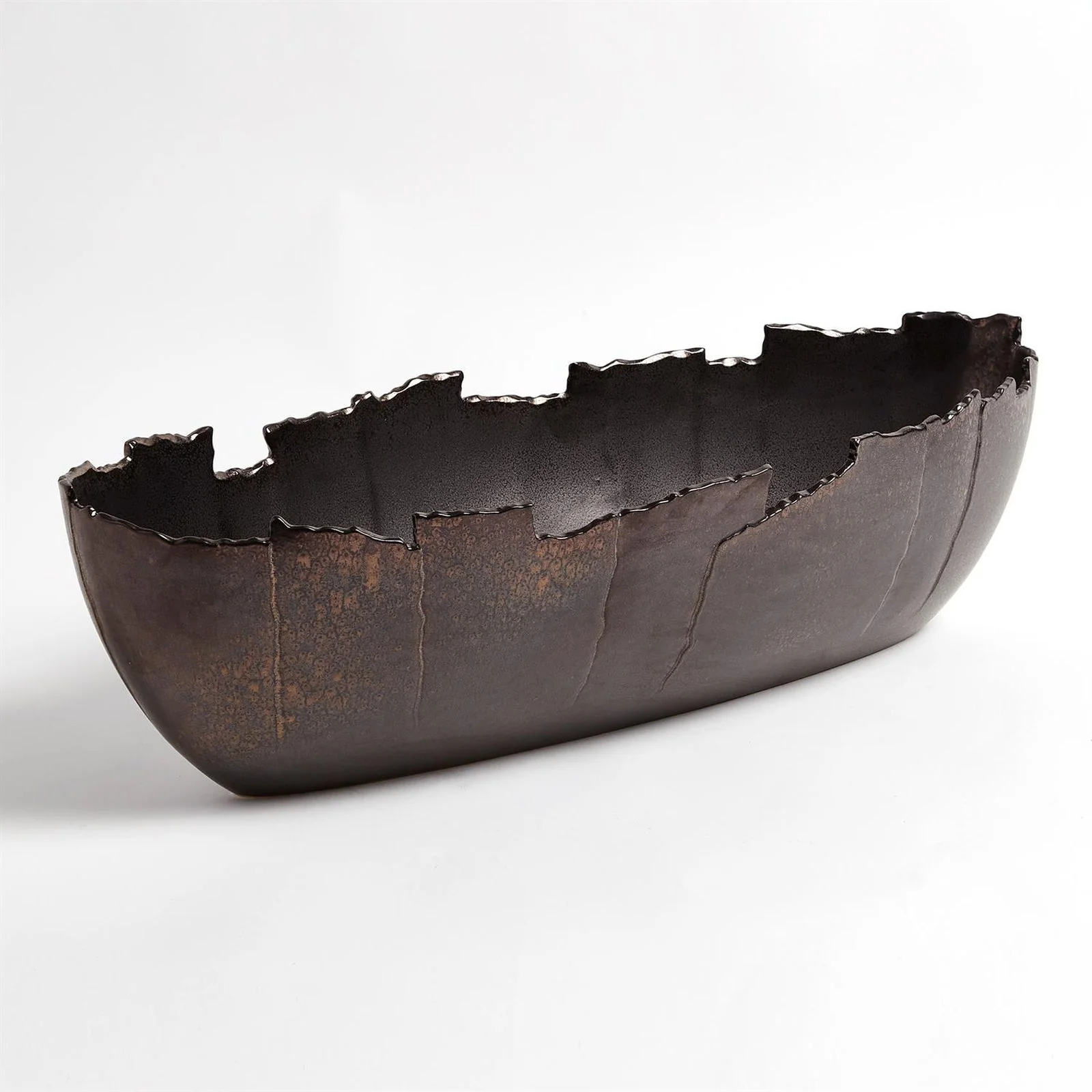 Global Views San Andreas Bowl-Reactive Bronze - Image 2