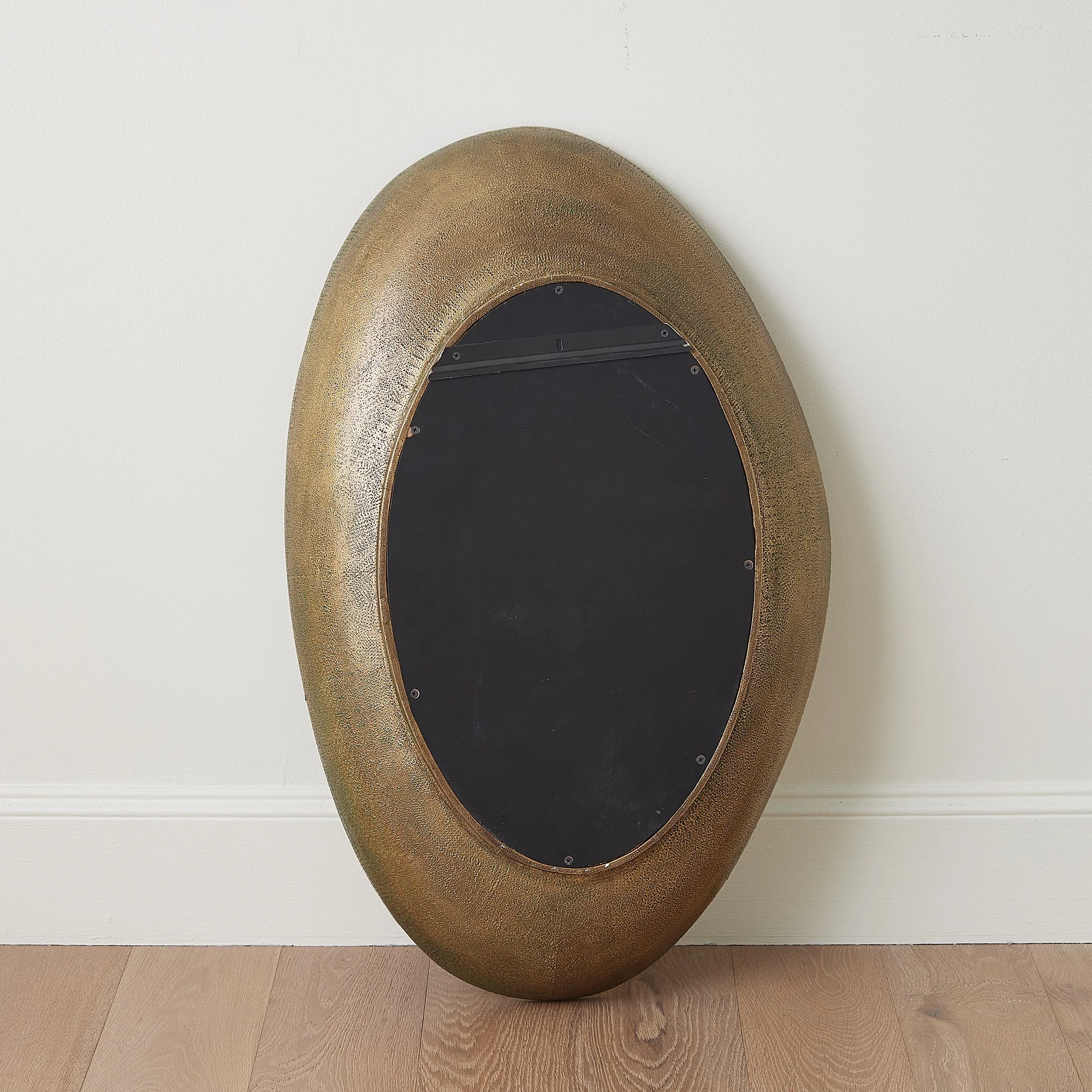 Global Views Saturn Mirror-Antique Gold-Med - Image 3