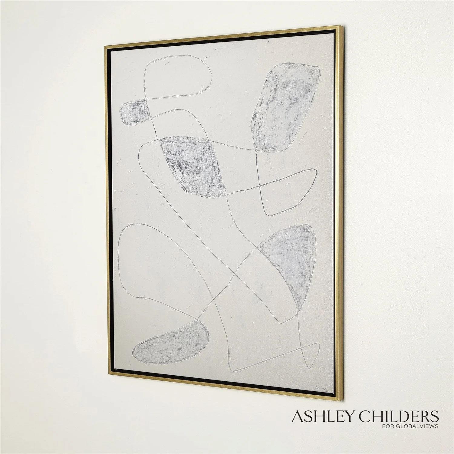 Global Views Scratch Loops Framed Art by Ashley Childers - Image 5