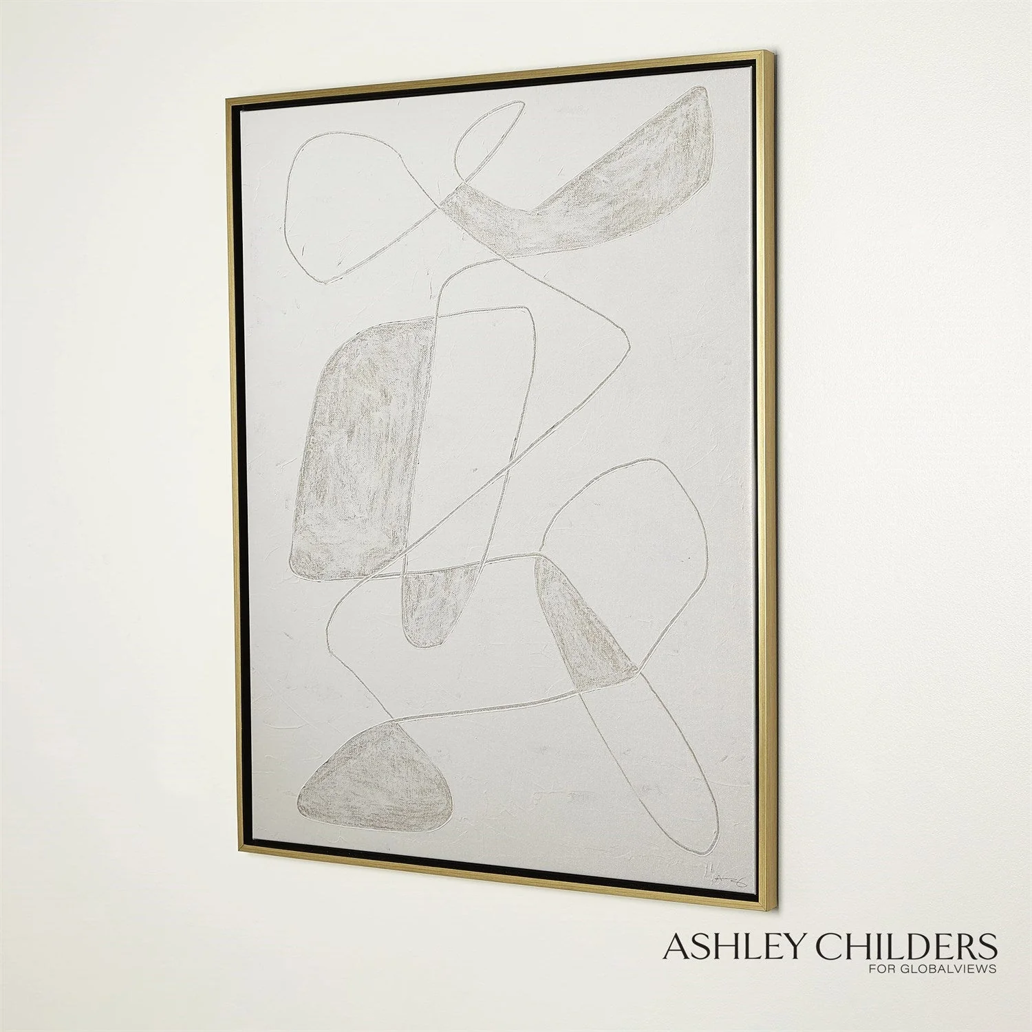 Global Views Scratch Loops Framed Art by Ashley Childers - Image 6