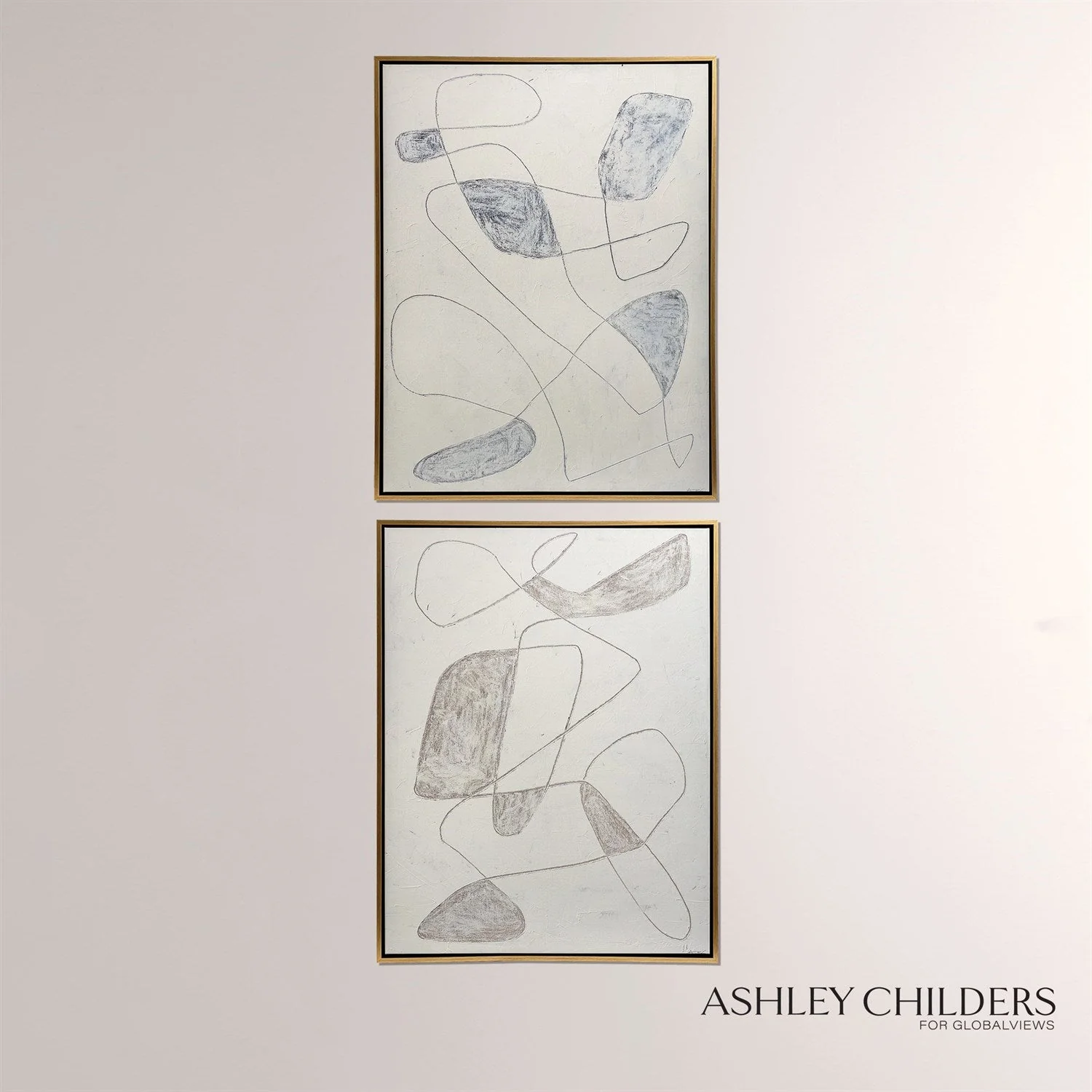 Global Views Scratch Loops Framed Art by Ashley Childers - Image 7