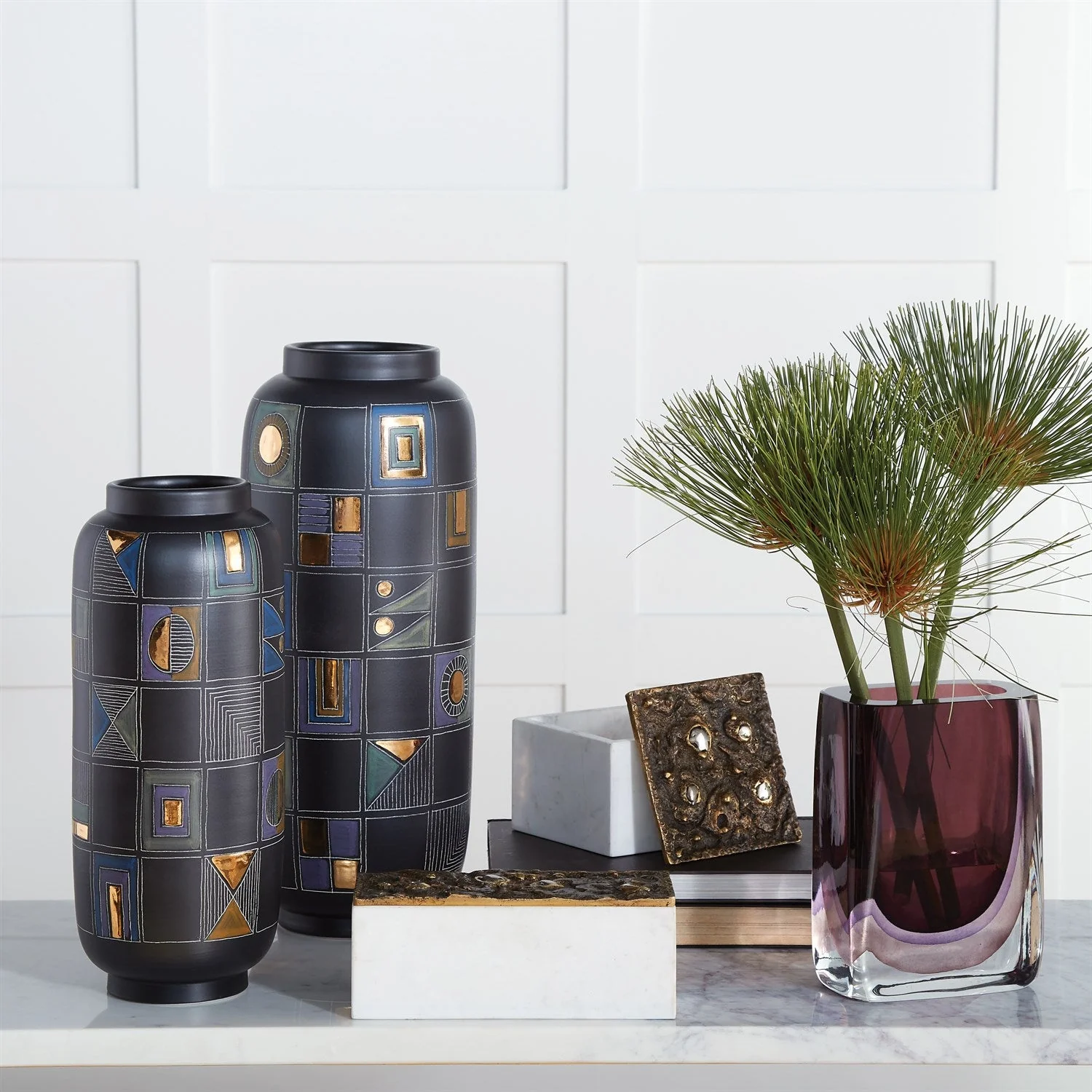 Global Views Script Vases Clearance - Image 2