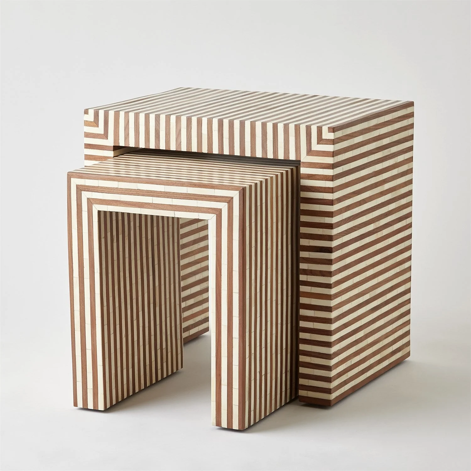 Global Views Sienna Nesting End Table - Image 3
