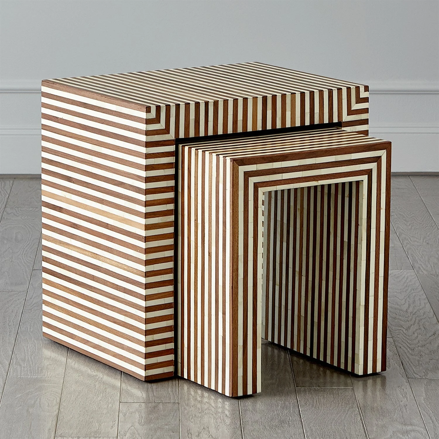 Global Views Sienna Nesting End Table - Image 4