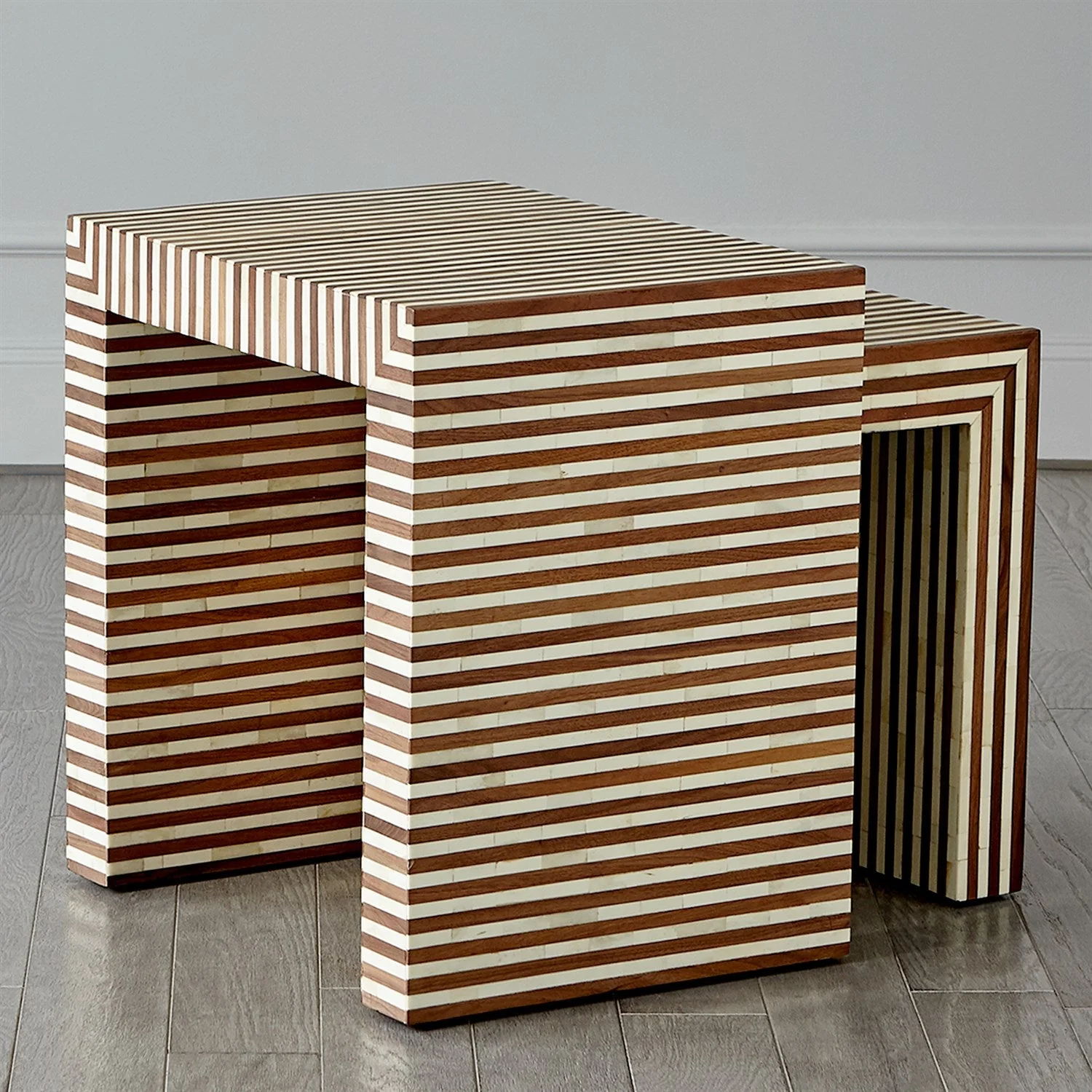Global Views Sienna Nesting End Table - Image 7